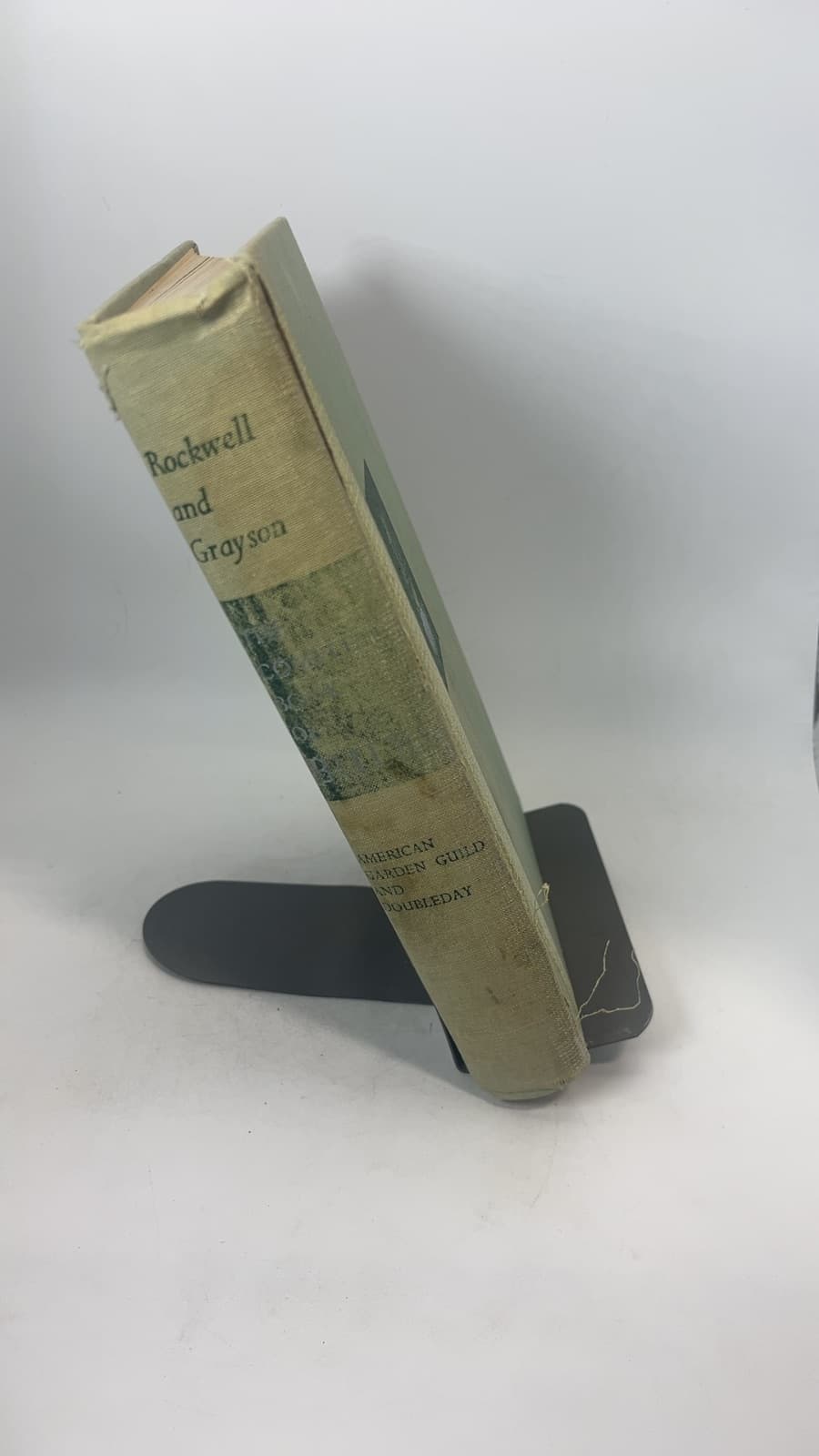 The Complete Book of Bulbs by F. F. Rockwell and Esther C. Grayson - quarter view showing binding condition