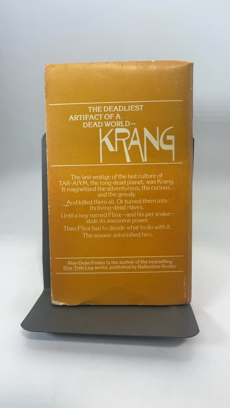 The Tar-Aiym Krang by Alan Dean Foster - additional view
