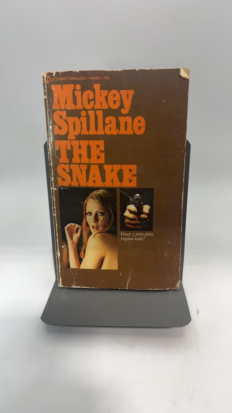 The Snake by Mickey Spillane - front cover
