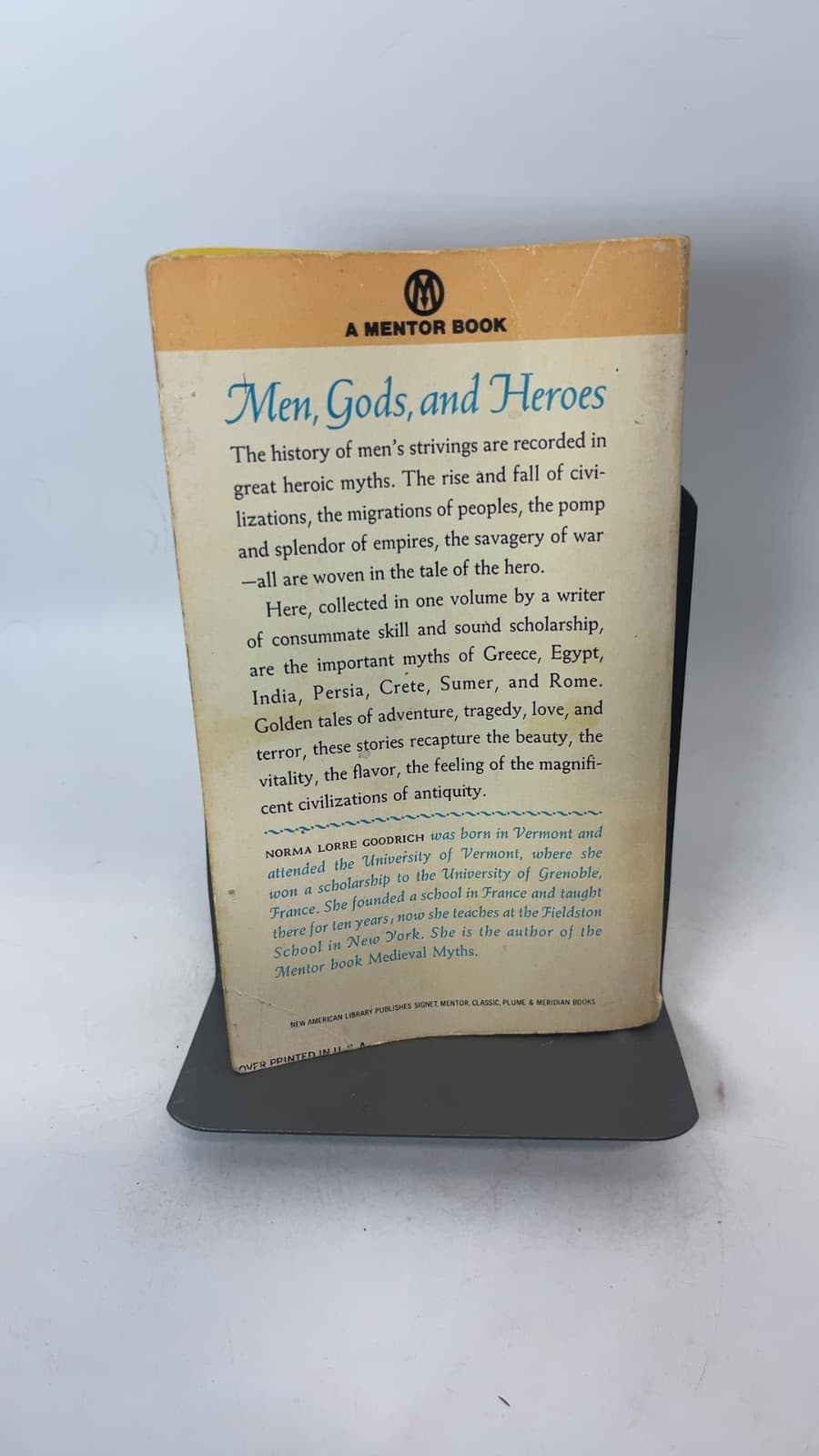 Ancient Myths by Norma Lorre Goodrich - additional view