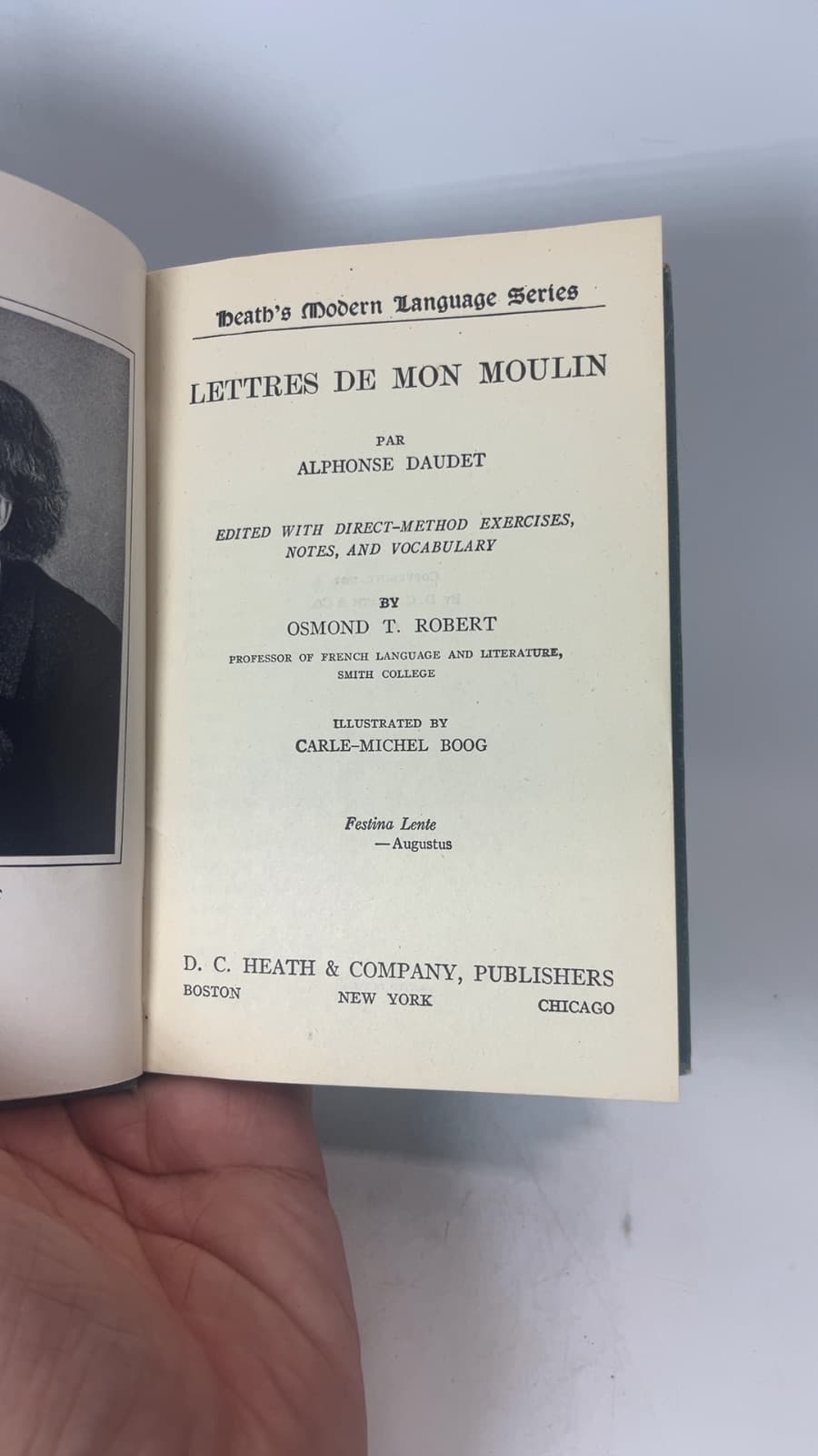 Lettres de Mon Moulin by Alphonse Daudet - title page