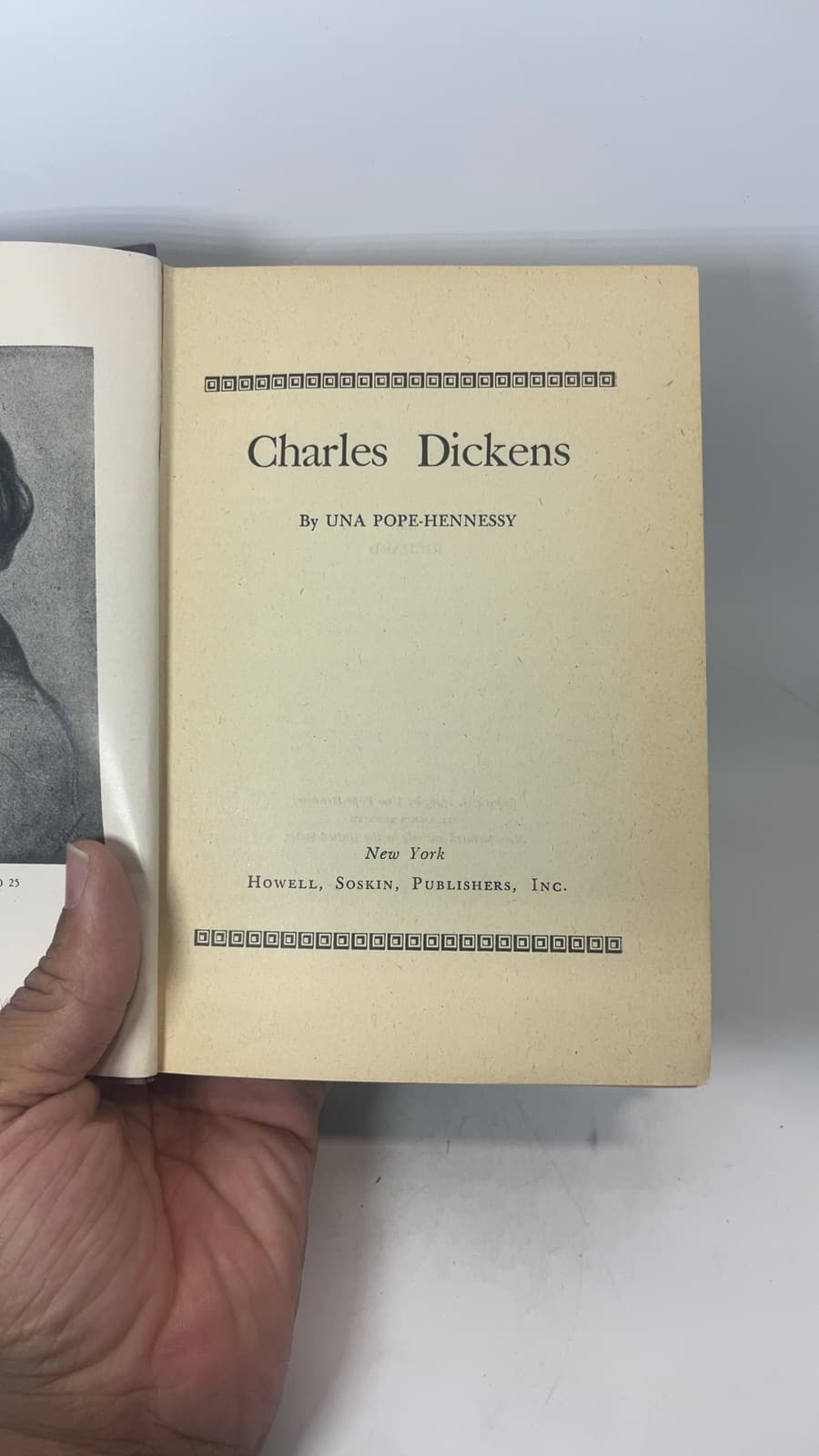 Charles Dickens by Una Pope-Hennessy - title page