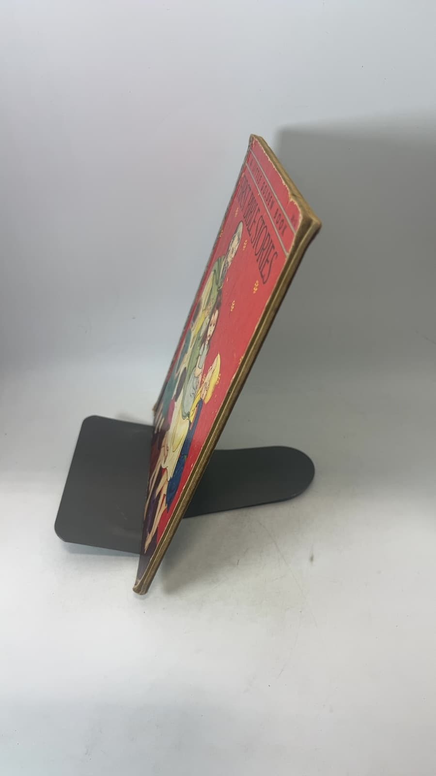 First Bible Stories - First Edition "A" - A Little Golden Book  by Jane Werner - quarter view showing binding condition