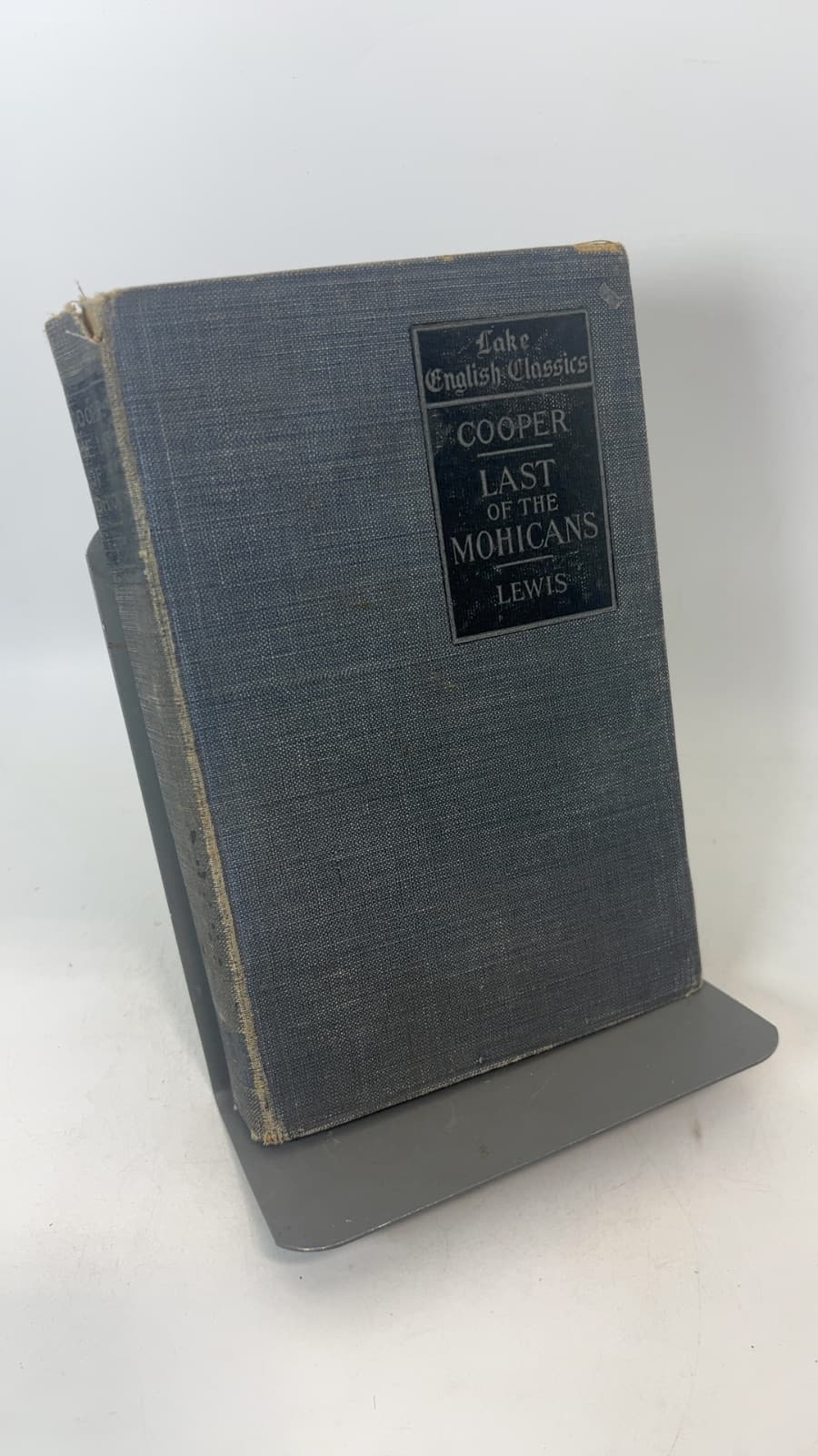 Last of the Mohicans by Cooper - front cover