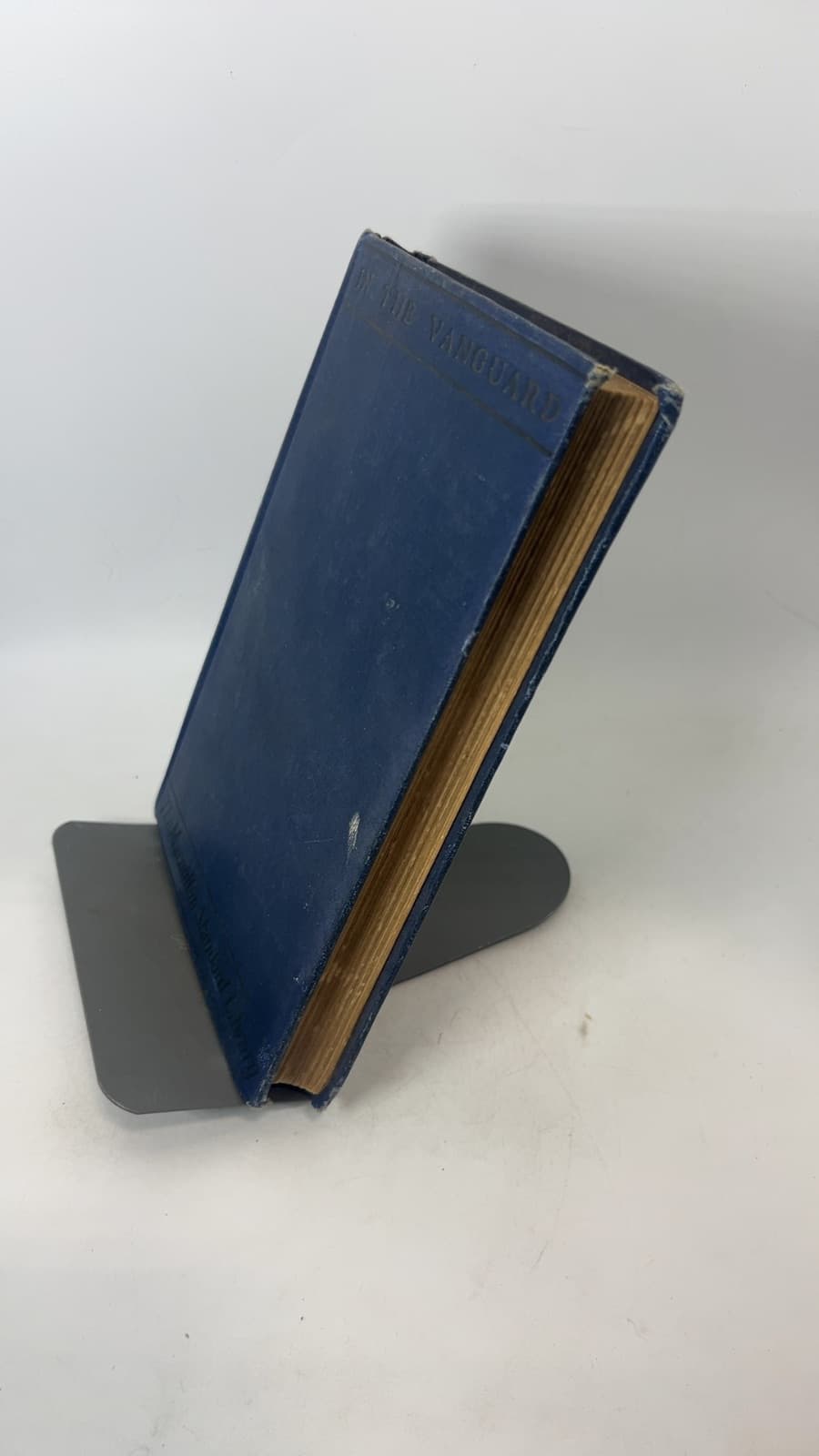 In the Vanguard by Katrina Trask - quarter view showing binding condition