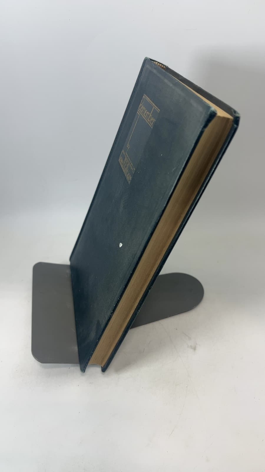 Remember by Lowell Fillmore - quarter view showing binding condition