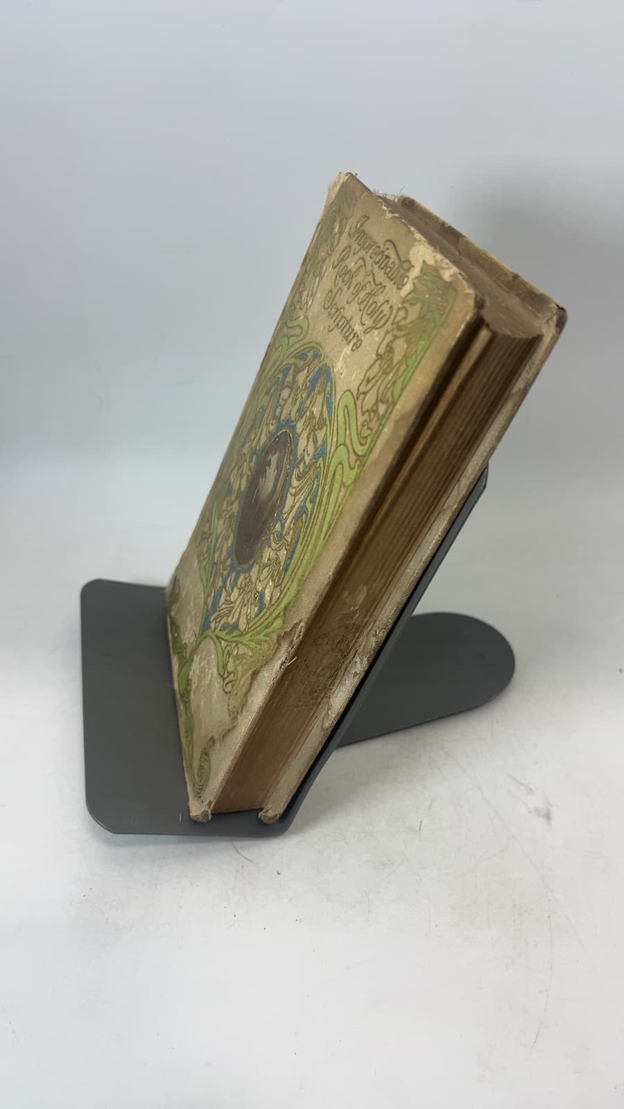 The Impregnable Rock of Holy Scripture by William E. Gladstone - quarter view showing binding condition