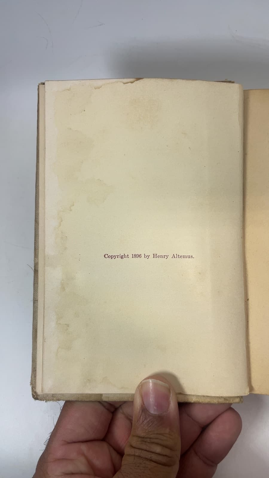 The Impregnable Rock of Holy Scripture by William E. Gladstone - copyright page showing 1896 details