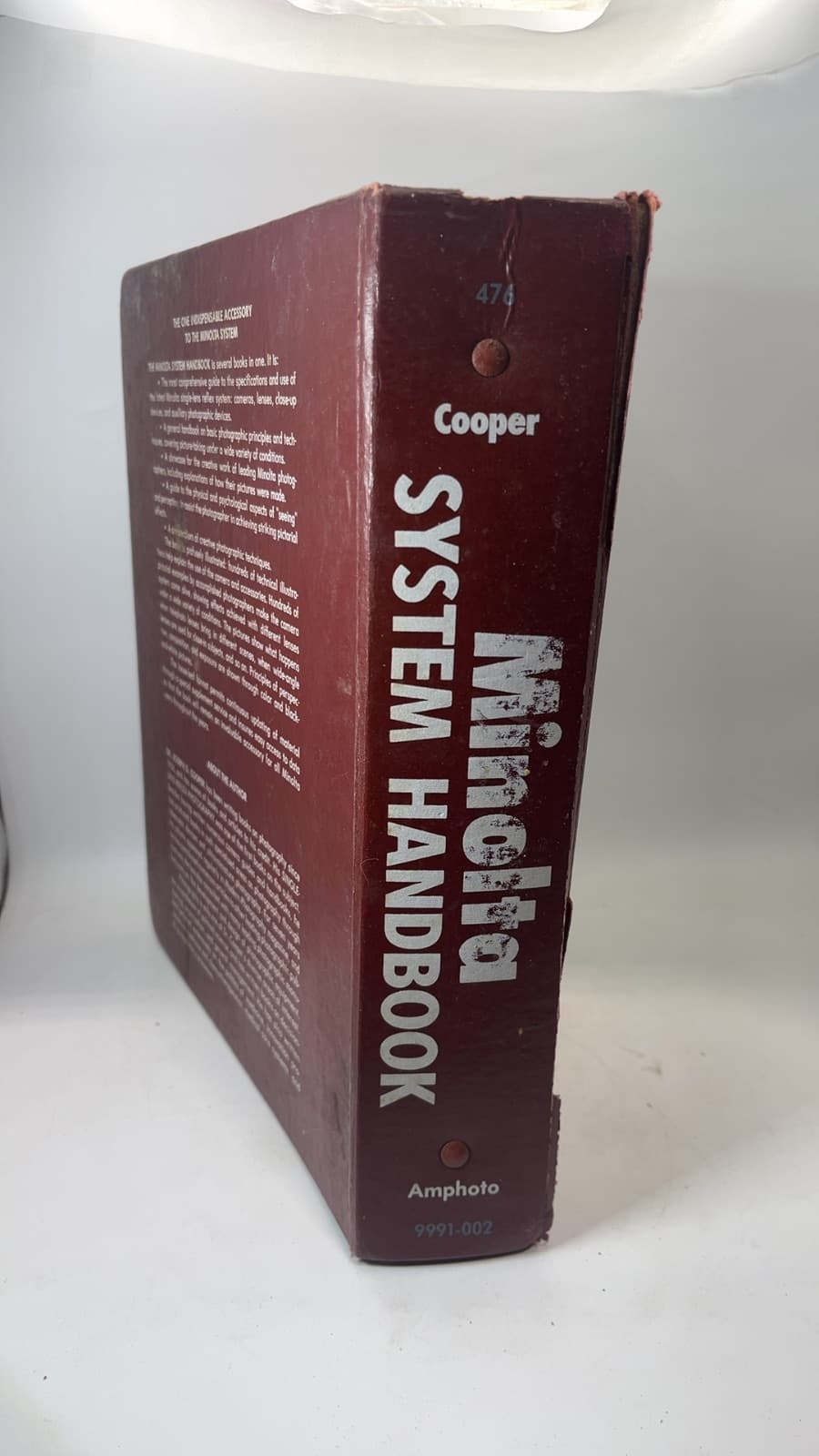 Minolta System Handbook by Joseph D. Cooper - additional view