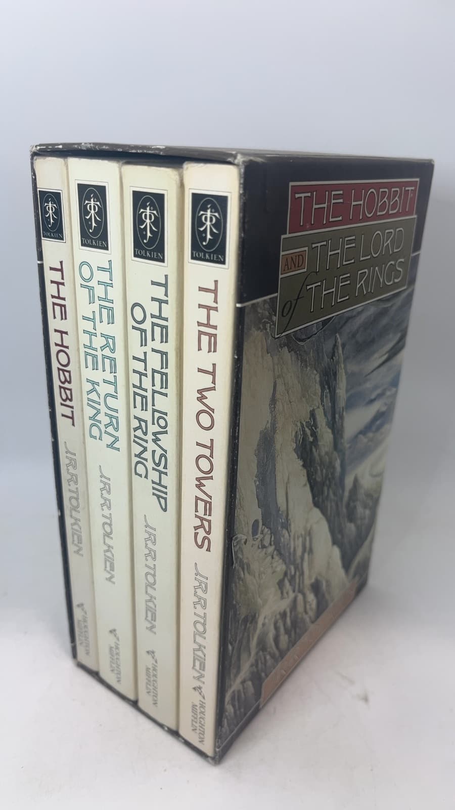 The Hobbit and The Lord of the Rings - 4 Book Set  by J.R.R. Tolkien - front cover