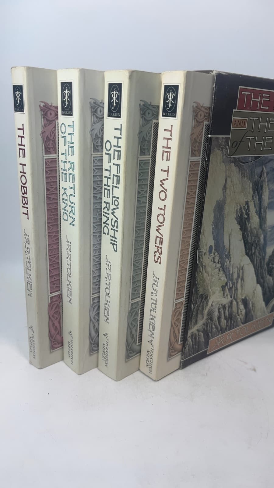 The Hobbit and The Lord of the Rings - 4 Book Set  by J.R.R. Tolkien - title page