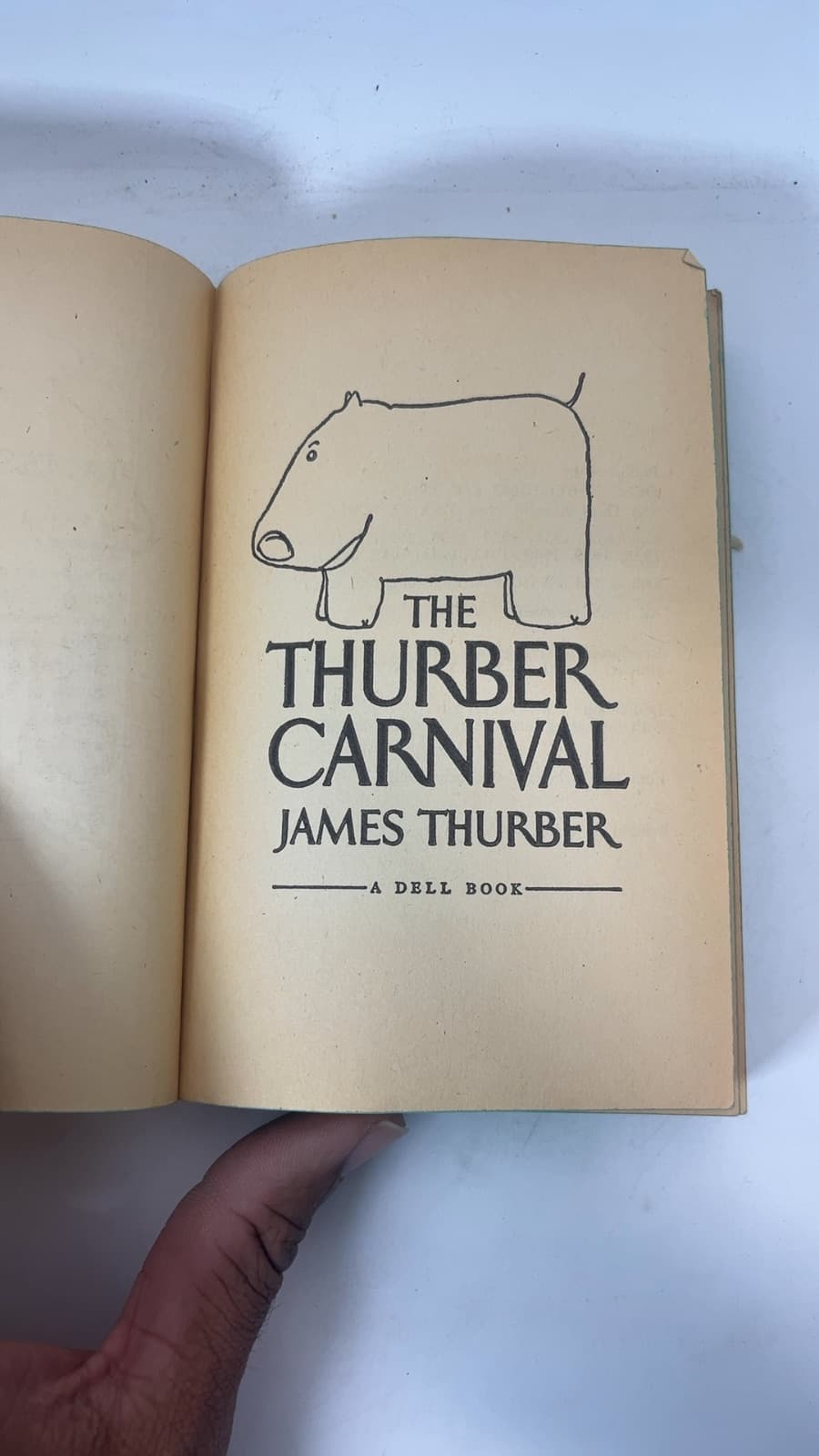 The Thurber Carnival by James Thurber - title page