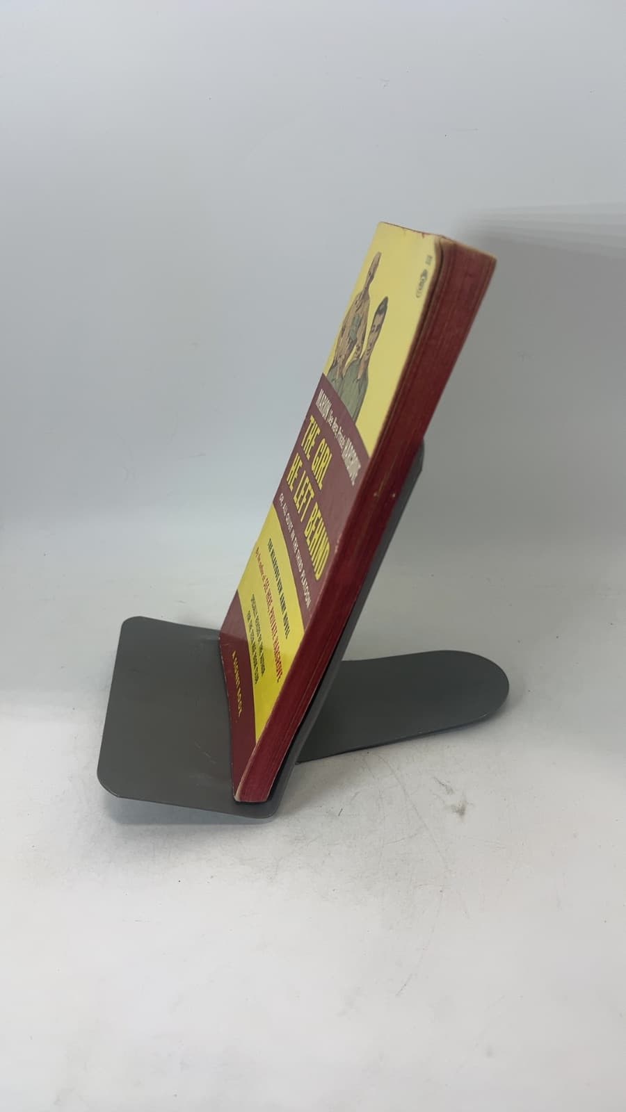 The Girl He Left Behind or All Quiet in the Third Platoon by Marion Hargrove - quarter view showing binding condition
