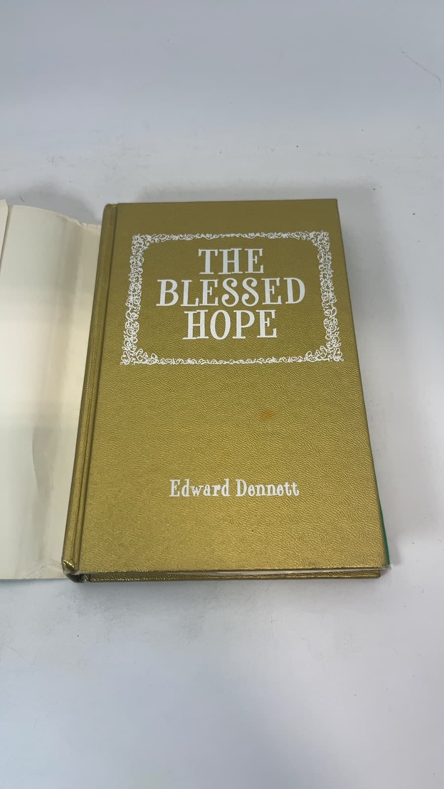 The Blessed Hope by Edward Dennett - copyright page showing unknown details