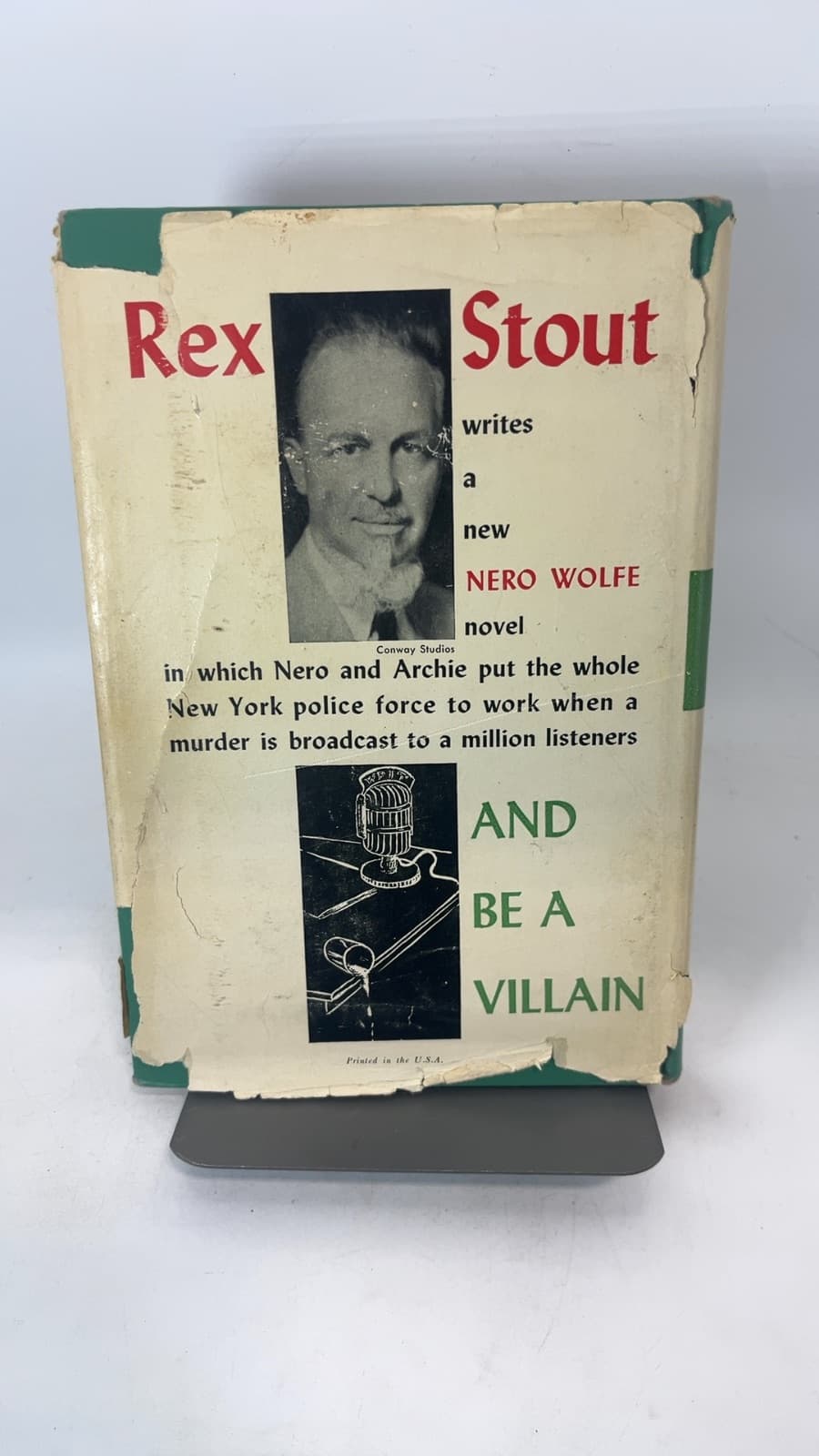 and be a villain by Rex Stout - additional view