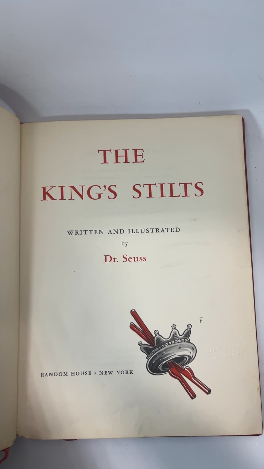 The King's Stilts by Dr. Seuss - additional view