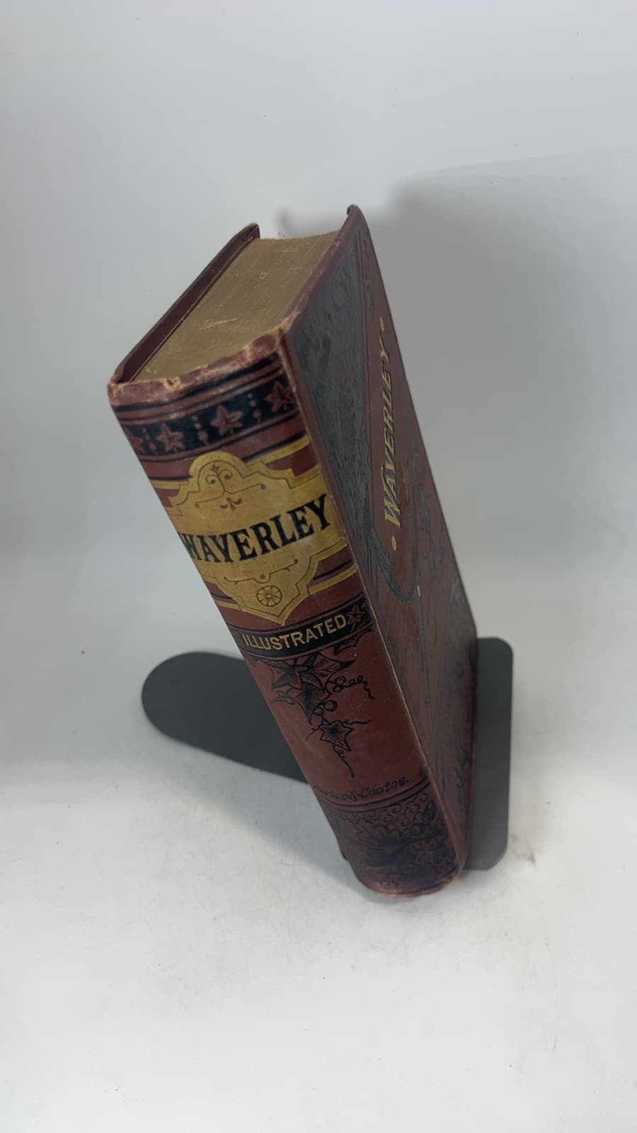 Waverley; or, 'Tis Sixty Years Since by Sir Walter Scott - quarter view showing binding condition