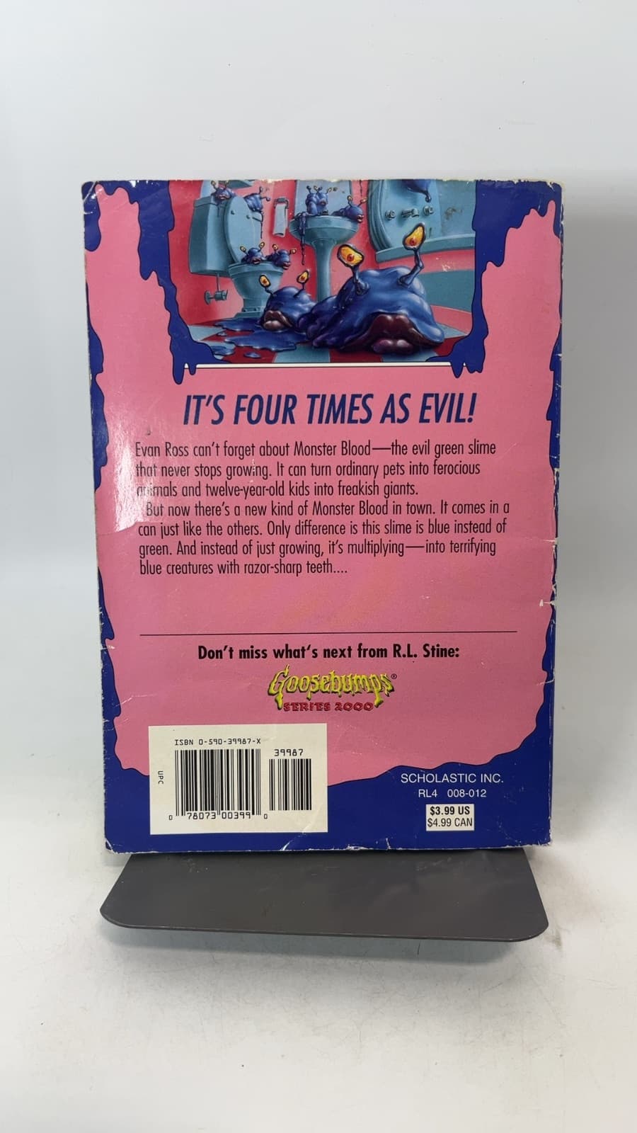 Goosebump's Monster Blood IV - Water Damage  by R.L. Stine - additional view
