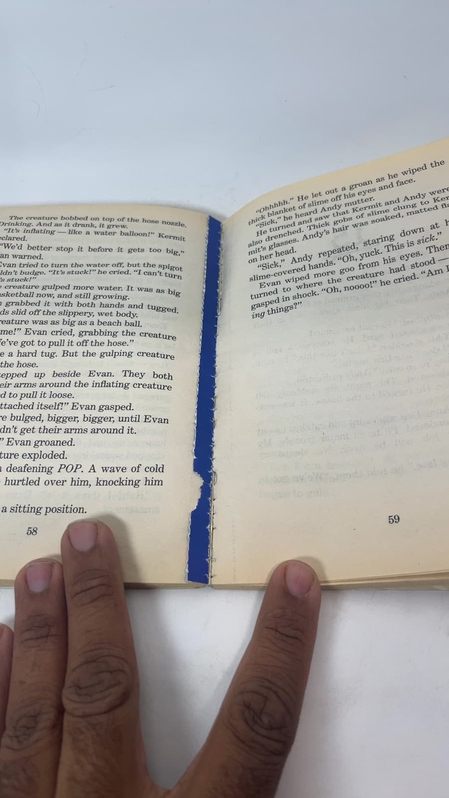Goosebump's Monster Blood IV - Water Damage  by R.L. Stine - additional view