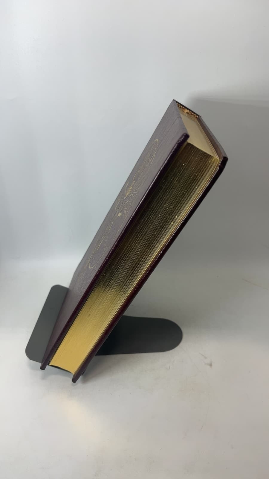 The Demolished Man - Easton Press  by Alfred Bester - quarter view showing binding condition