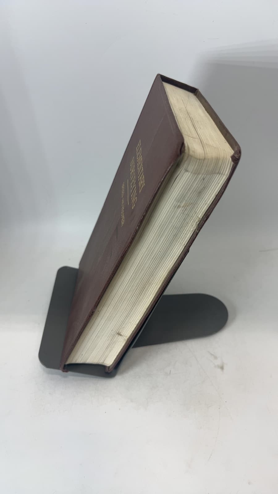 The Principles and Practice of Surveying Volume I: Elementary Surveying by Charles B. Breed and George L. Hosmer - quarter view showing binding condition