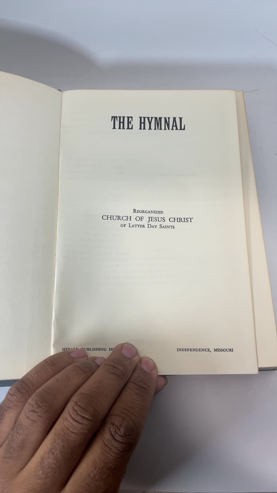 The Hymnal - title page