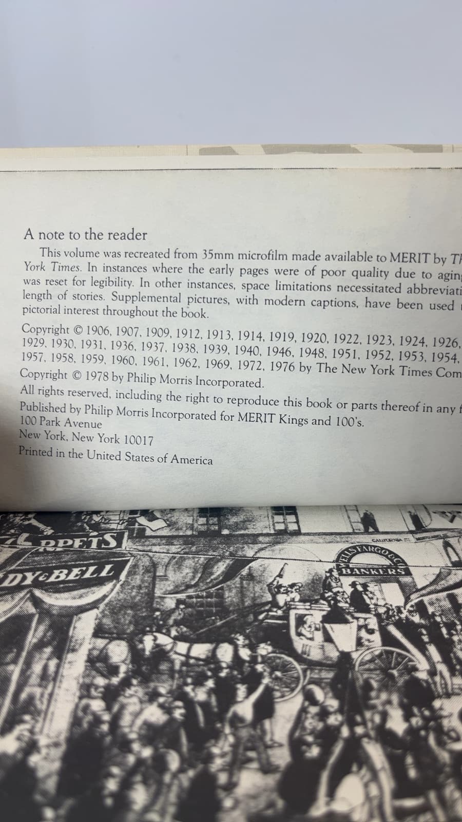 Breakthrough! - copyright page showing 1978 details