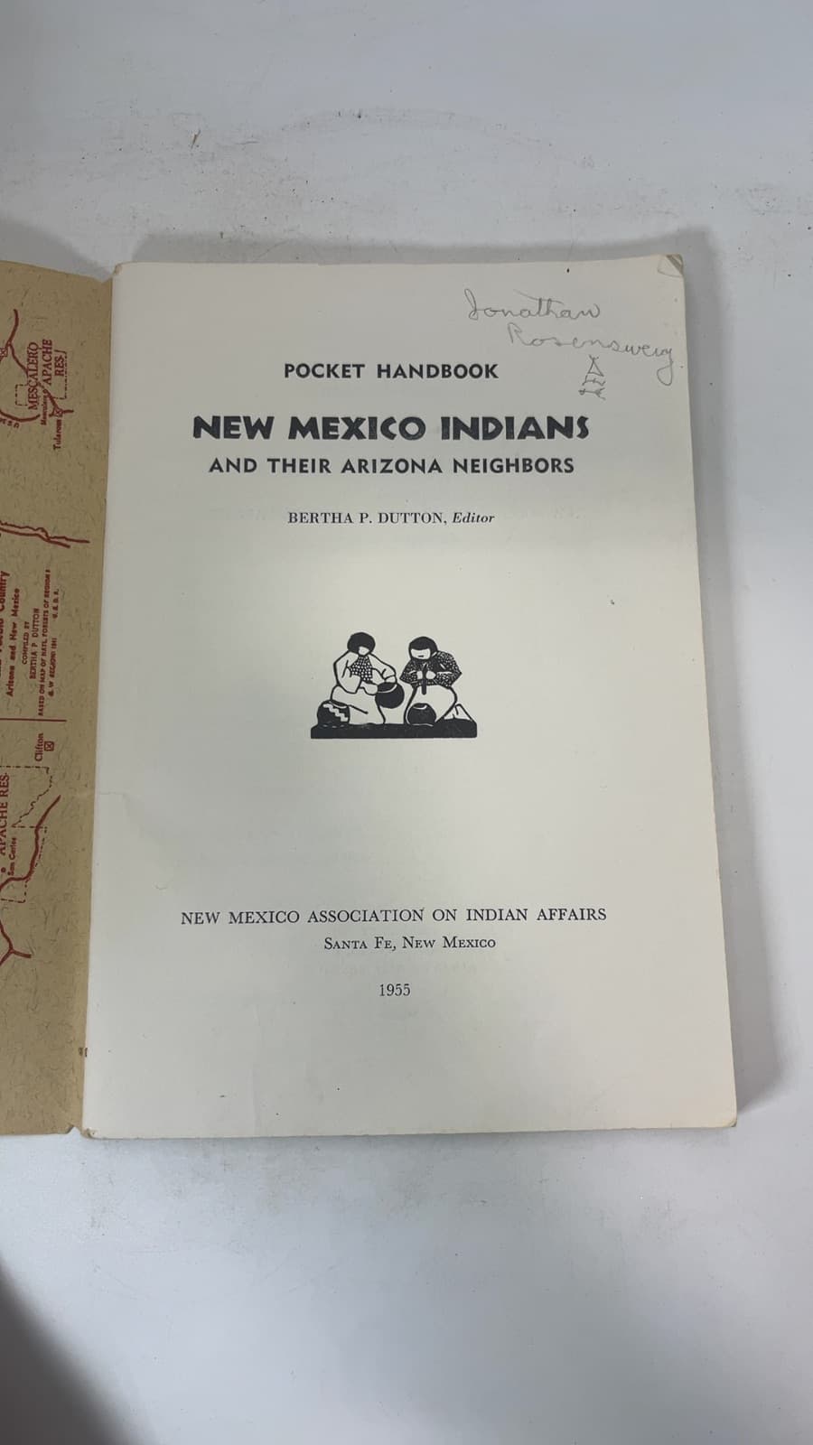New Mexico Indians and Their Arizona Neighbors by Bertha P. Dutton (Editor) - title page