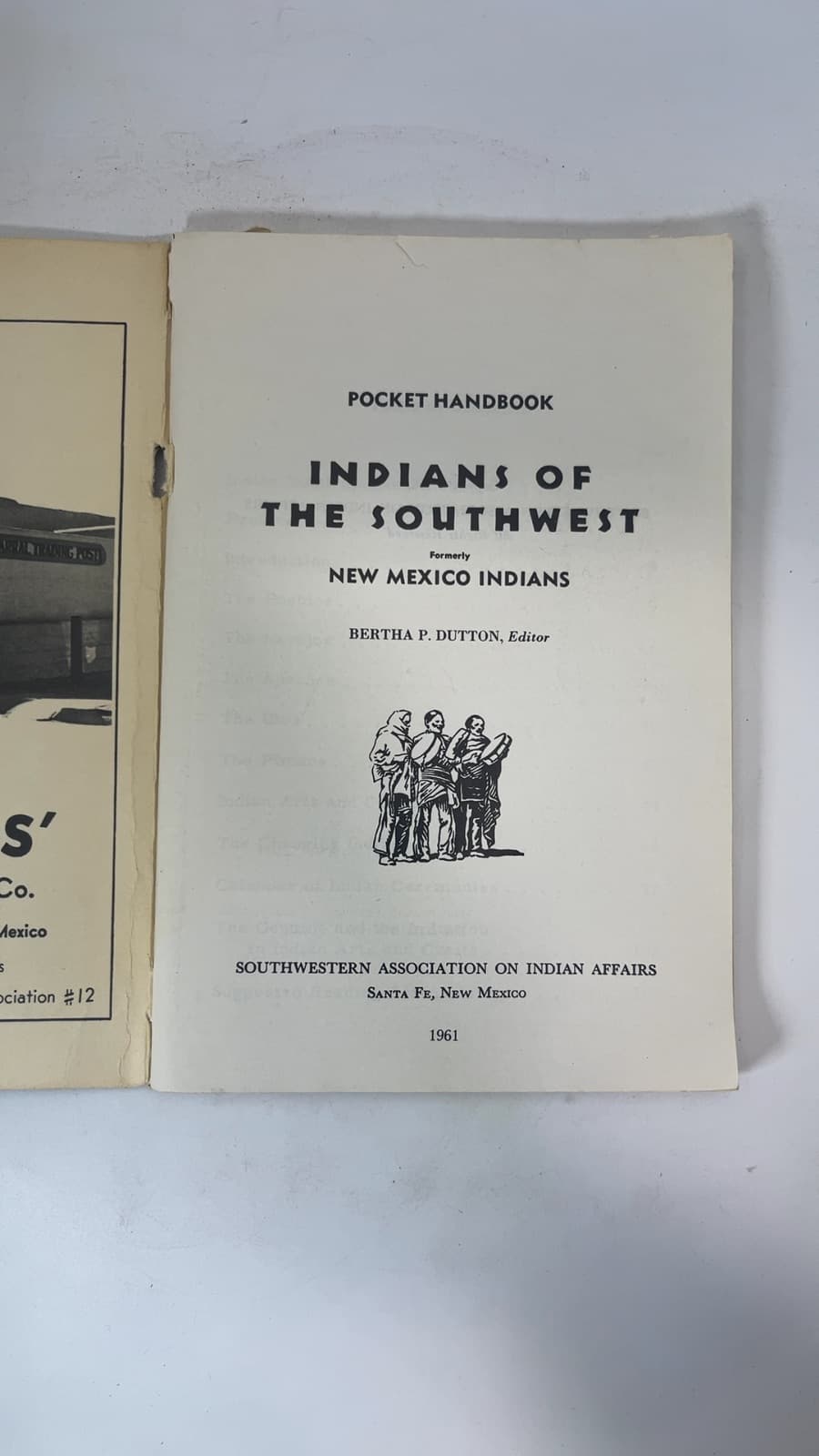 Indians of the Southwest by Bertha P. Dutton, Editor - title page