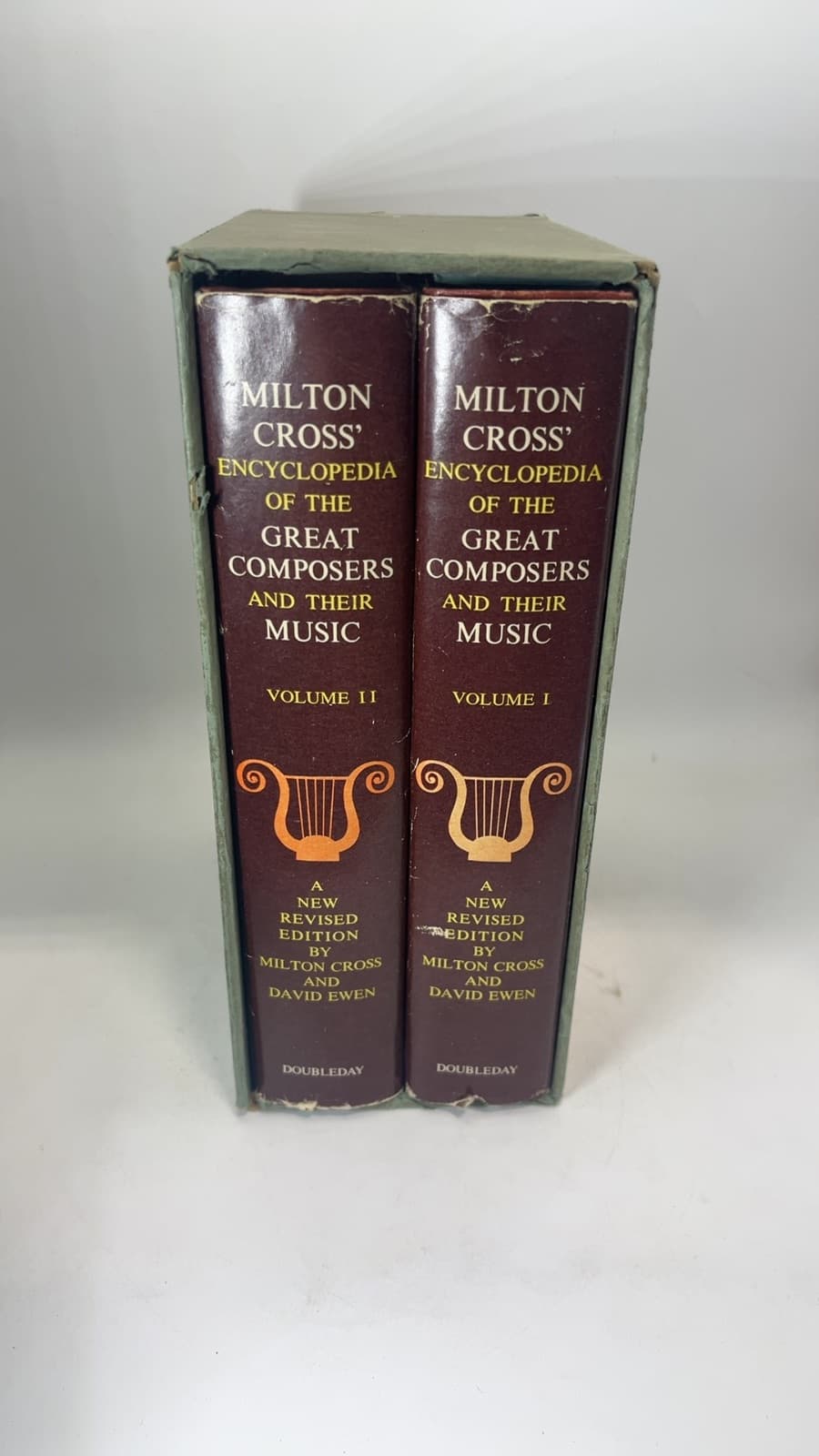 Milton Cross' Encyclopedia of the Great Composers and Their Music by Milton Cross and David Ewen - front cover