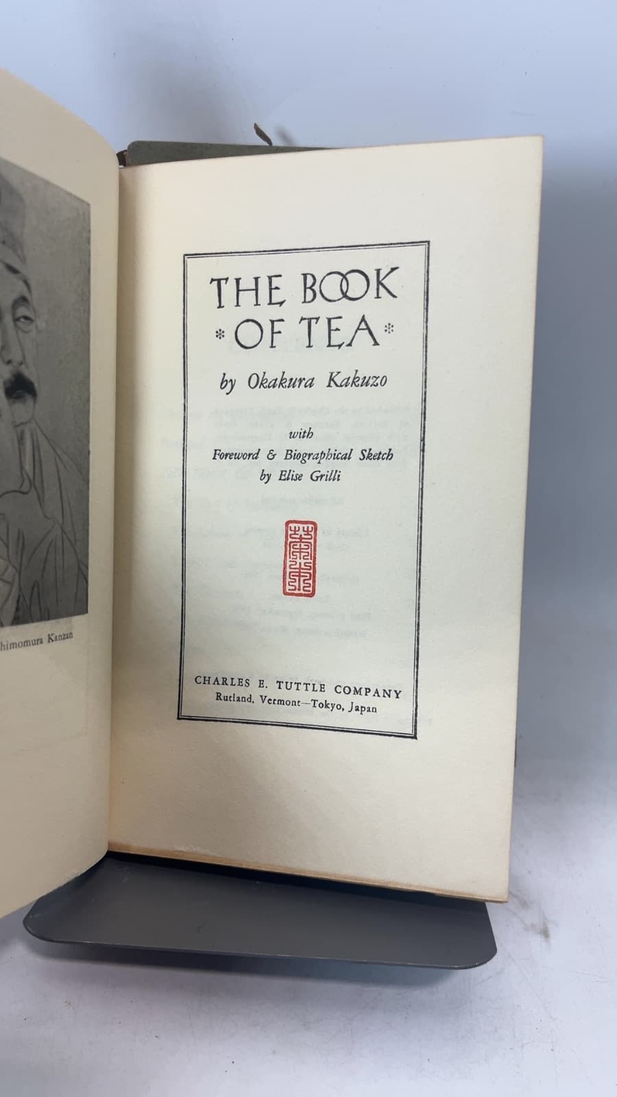 The Book of Tea by Okakura Kakuzo - title page