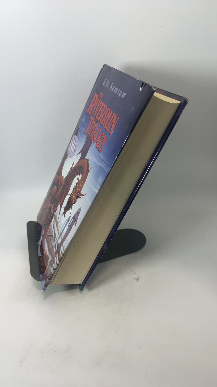 THE RIVERRUN TRILOGY by S.P. Somtow - quarter view showing binding condition