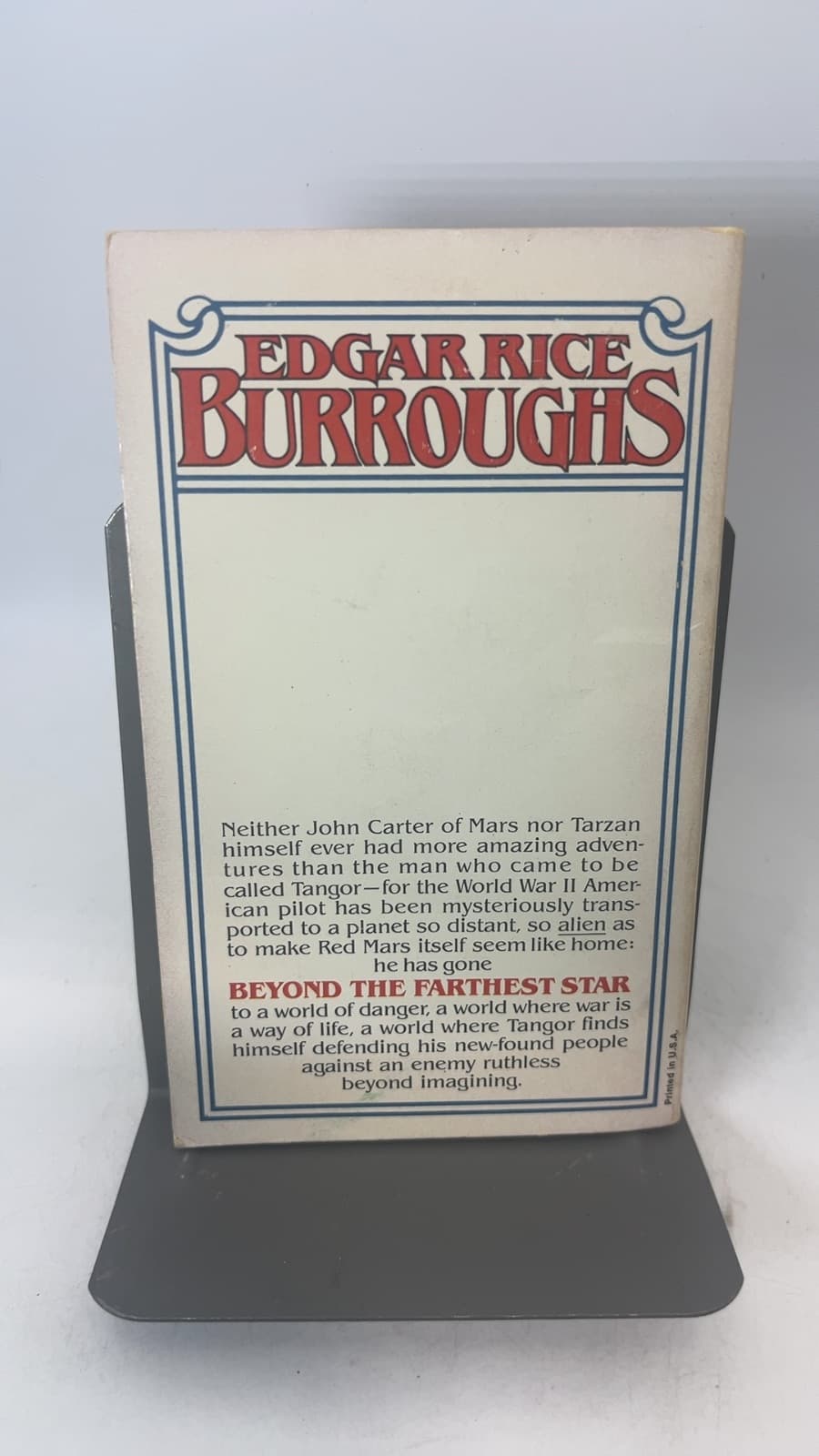 Beyond the Farthest Star by Edgar Rice Burroughs - additional view