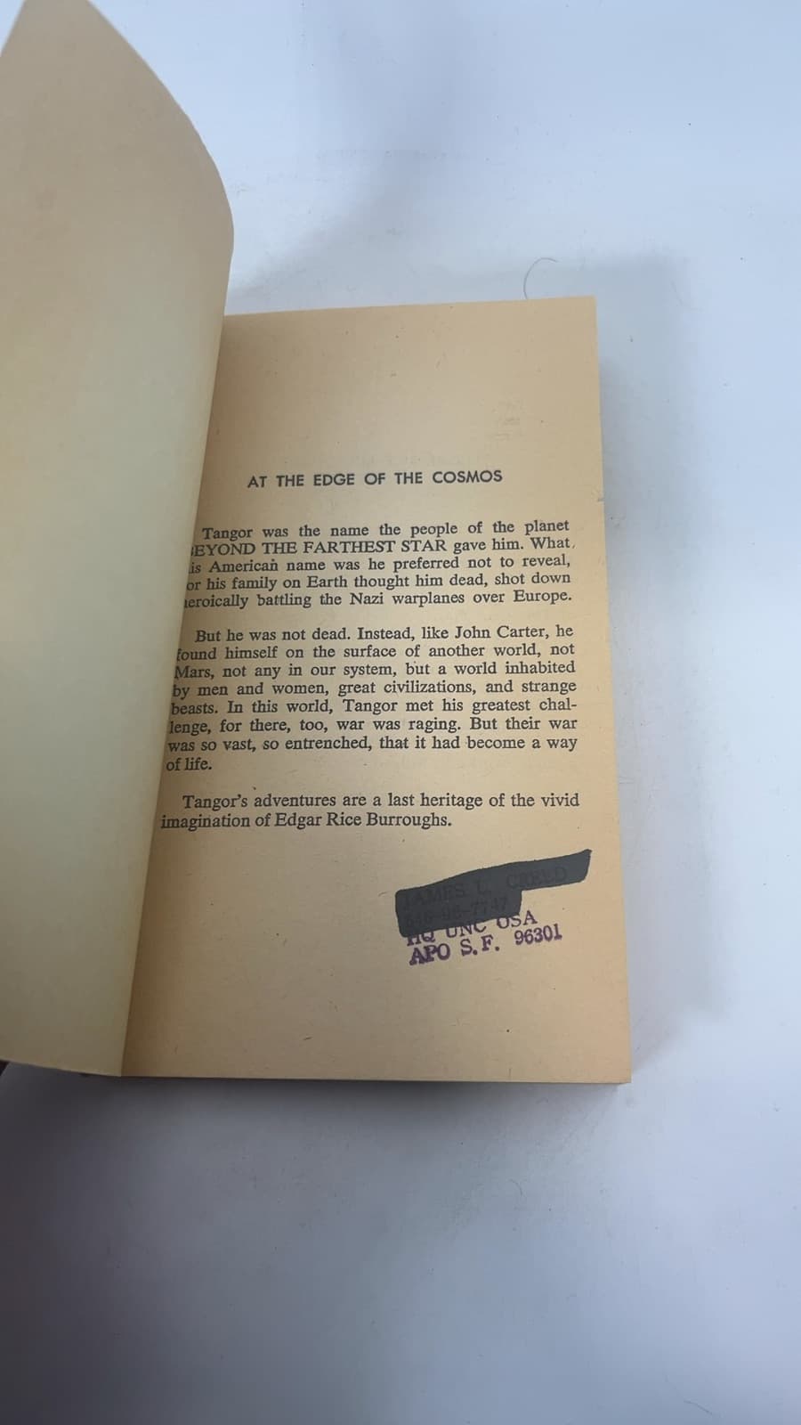 Beyond the Farthest Star by Edgar Rice Burroughs - additional view