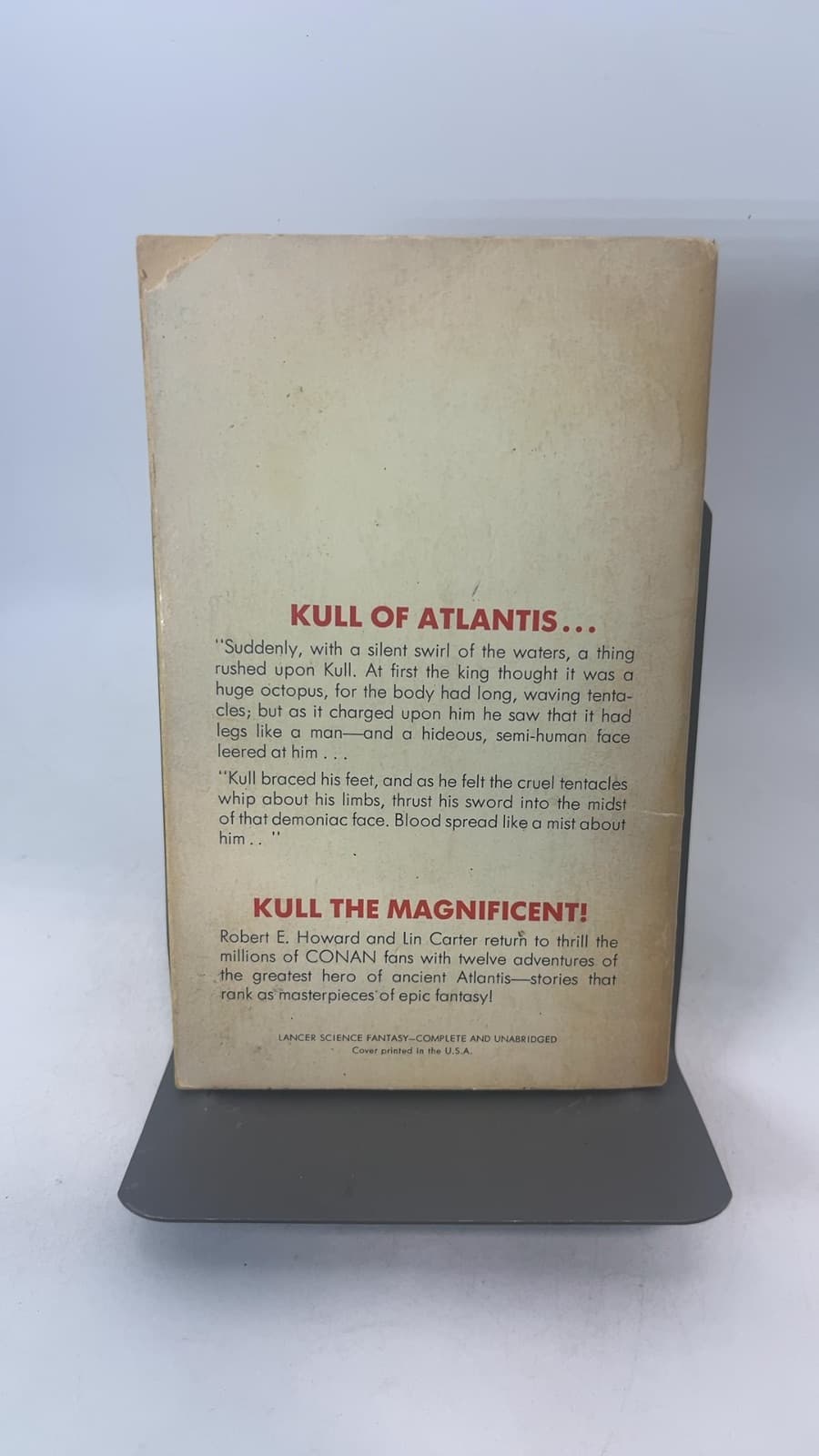 King Kull by Robert E. Howard and Lin Carter - additional view