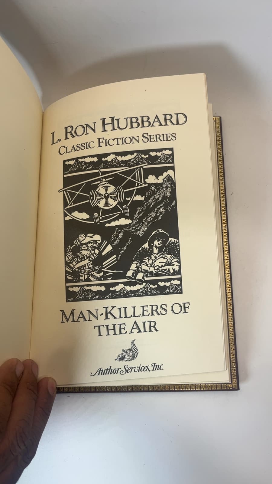 Man-Killers of the Air - Classic Fiction Series  by L. Ron Hubbard - title page