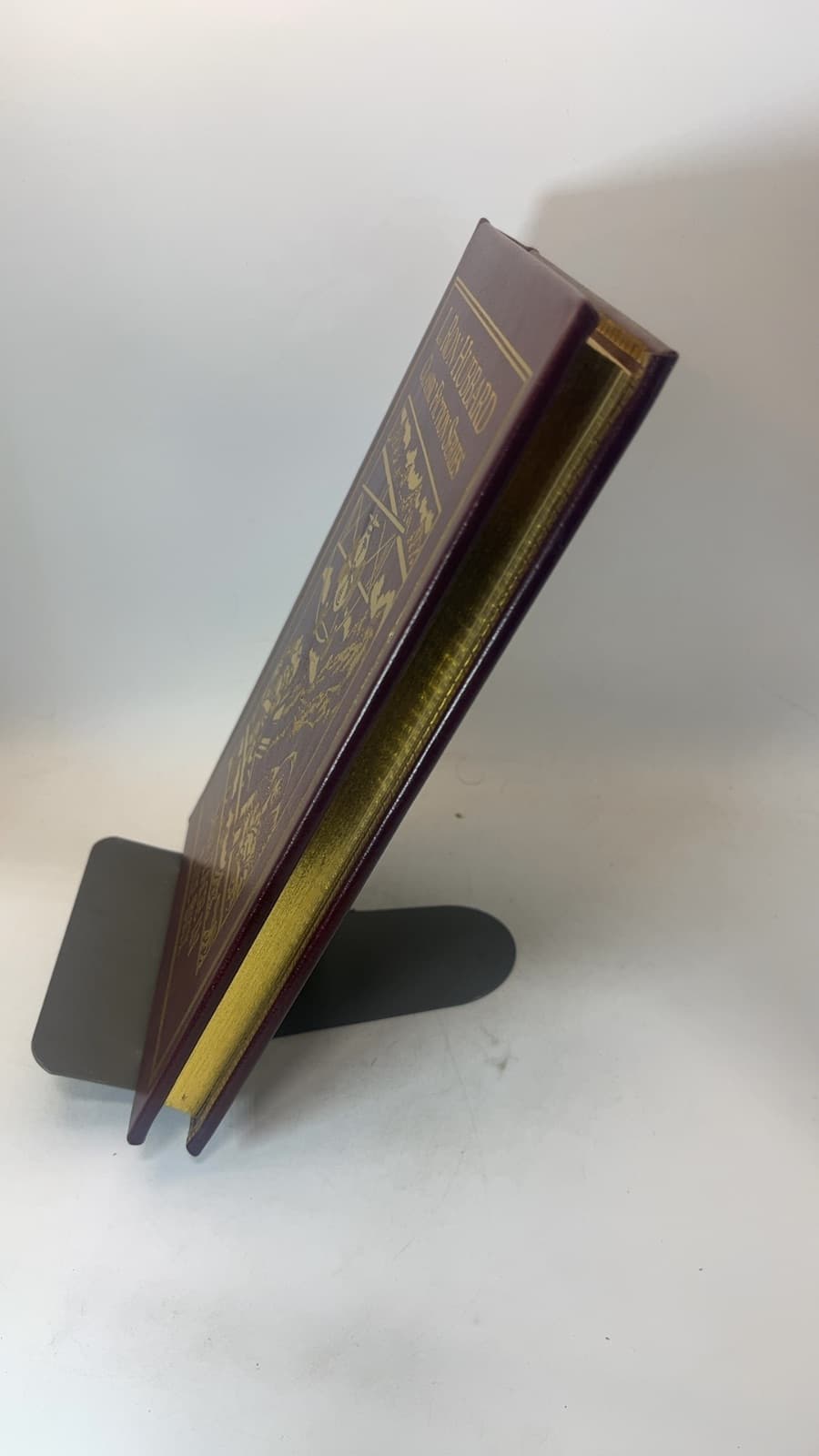 Sabotage in the Sky - Classic Fiction Series  by L. Ron Hubbard - quarter view showing binding condition