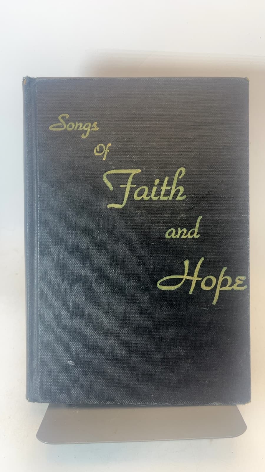 Songs of Faith and Hope by James Blackwood - front cover
