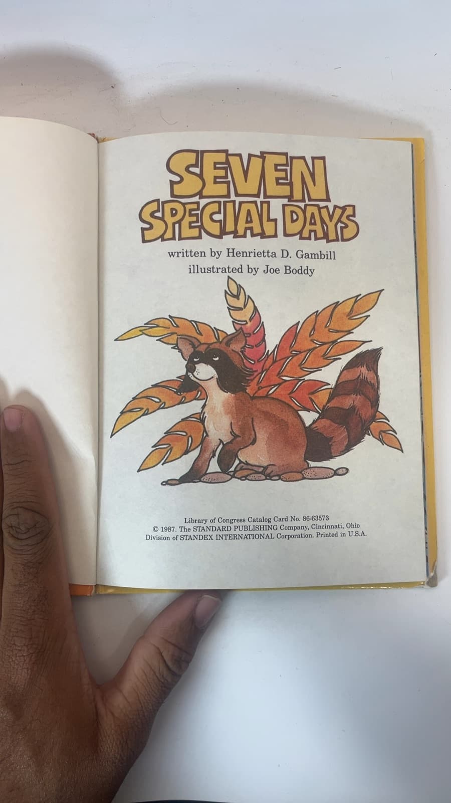 Seven Special Days (Happy Day Books) by Gambill, Henrietta D. - title page