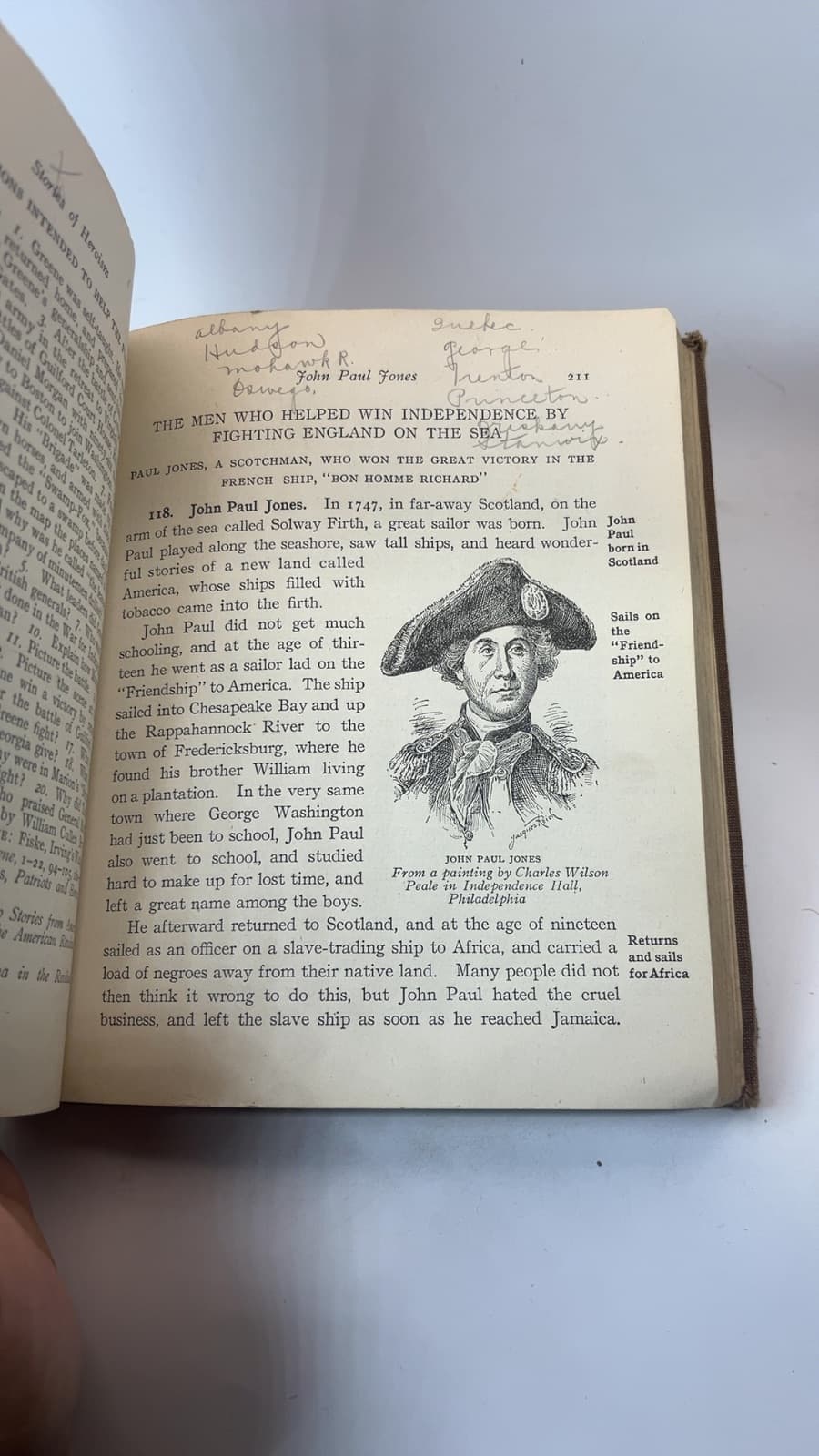 A Primary History: Stories of Heroism by William H. Mace - additional view