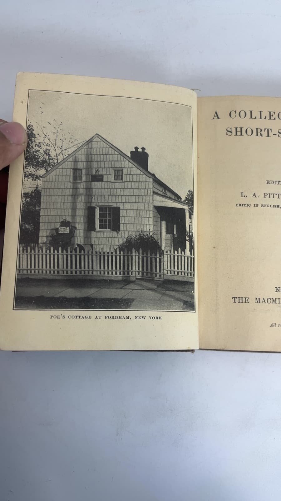 A Collection of Short-Stories by L. A. Pittenger, A.M. - copyright page showing 1916 details