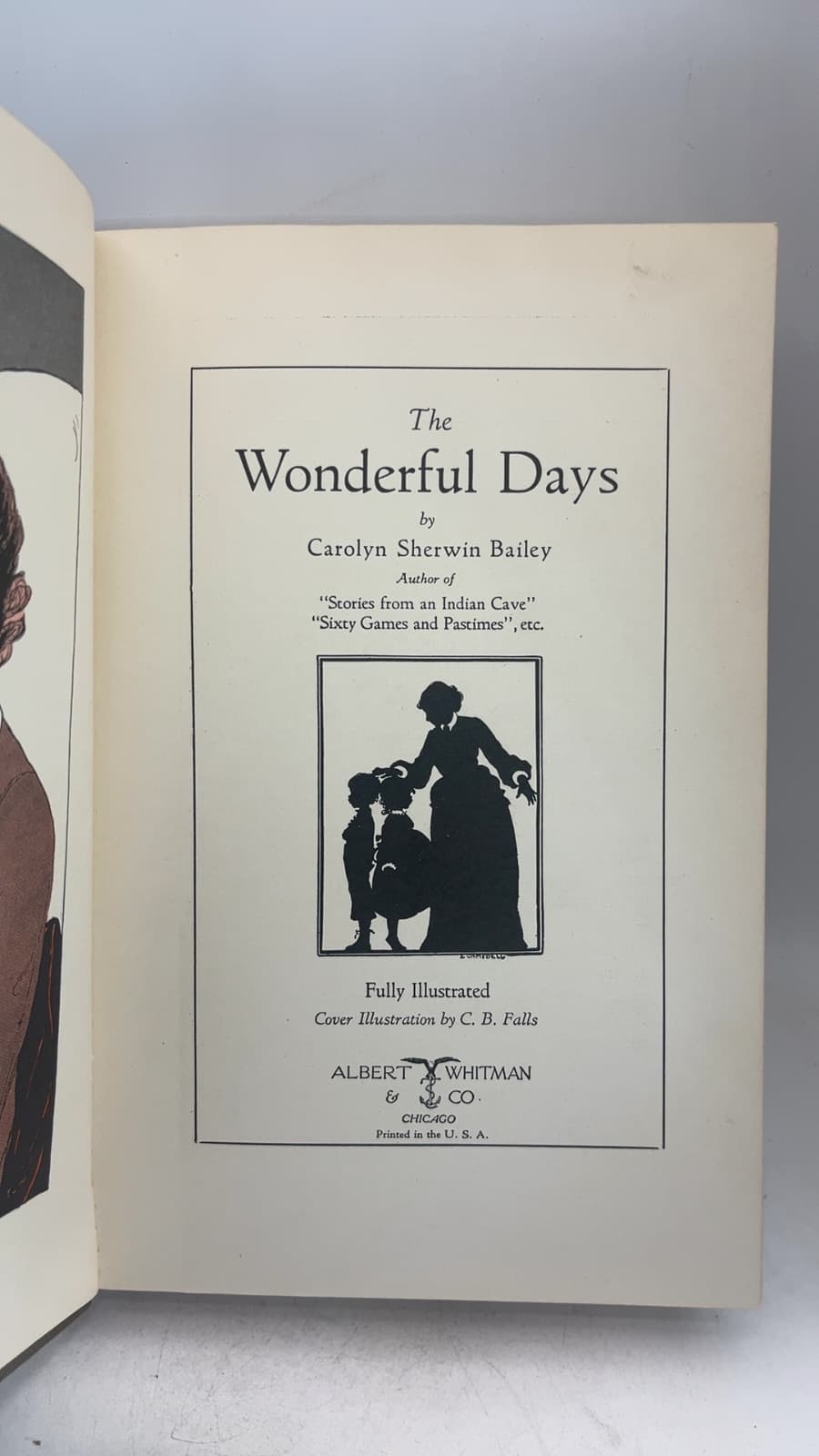 The Wonderful Days by Carolyn Sherwin Bailey - title page