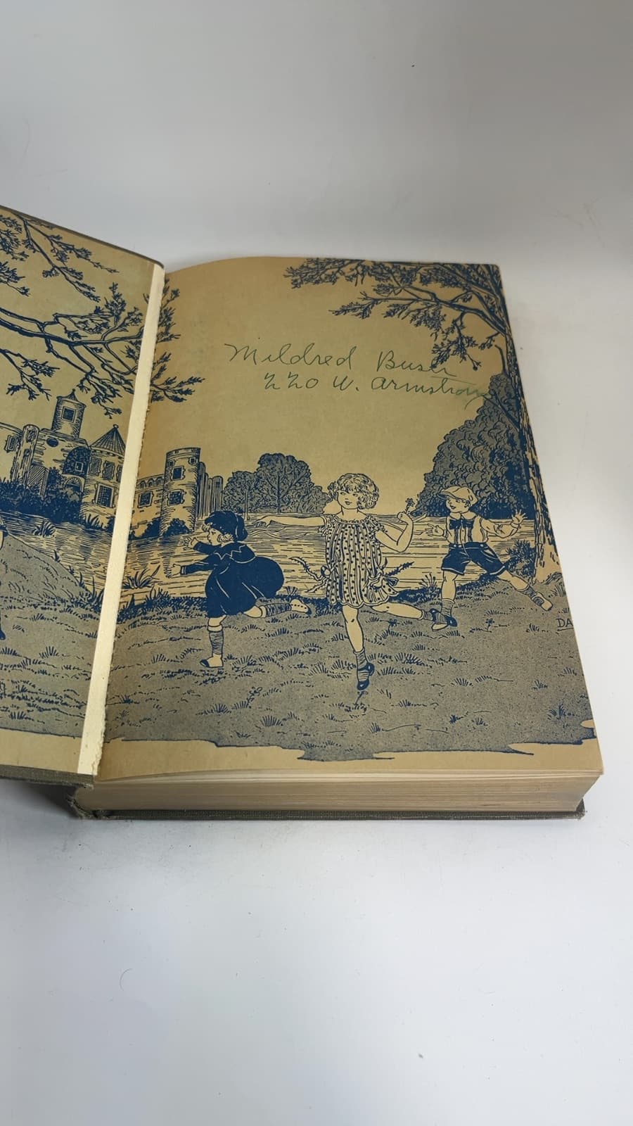 The Wonderful Days by Carolyn Sherwin Bailey - copyright page showing unknown details