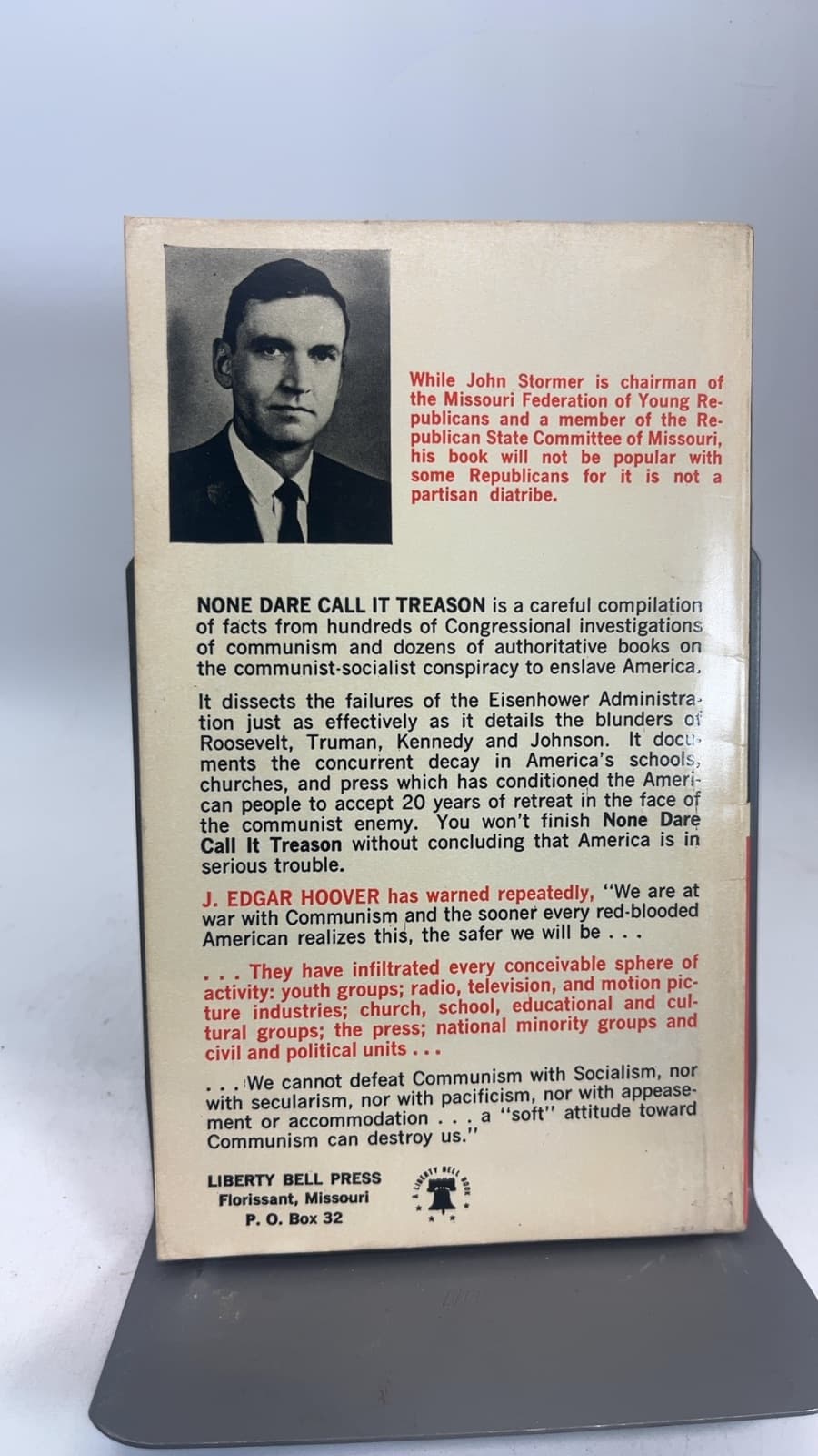 None Dare Call It Treason by John A. Stormer - additional view