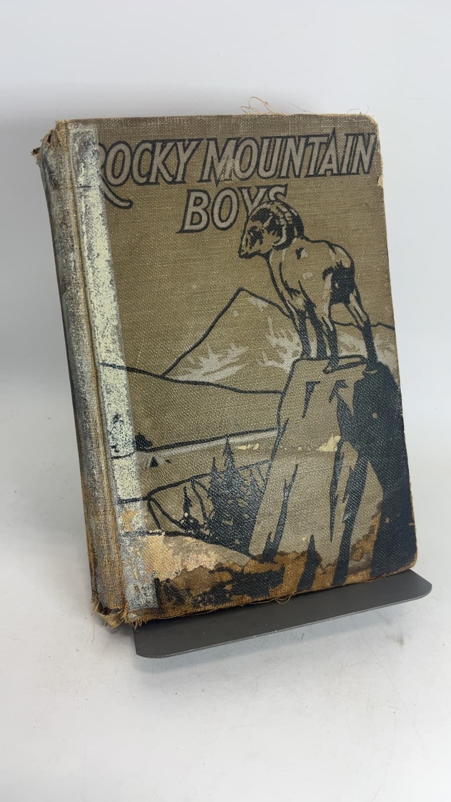Rocky Mountain Boys or Camping in the Big Game Country by St. George Rathborne - front cover
