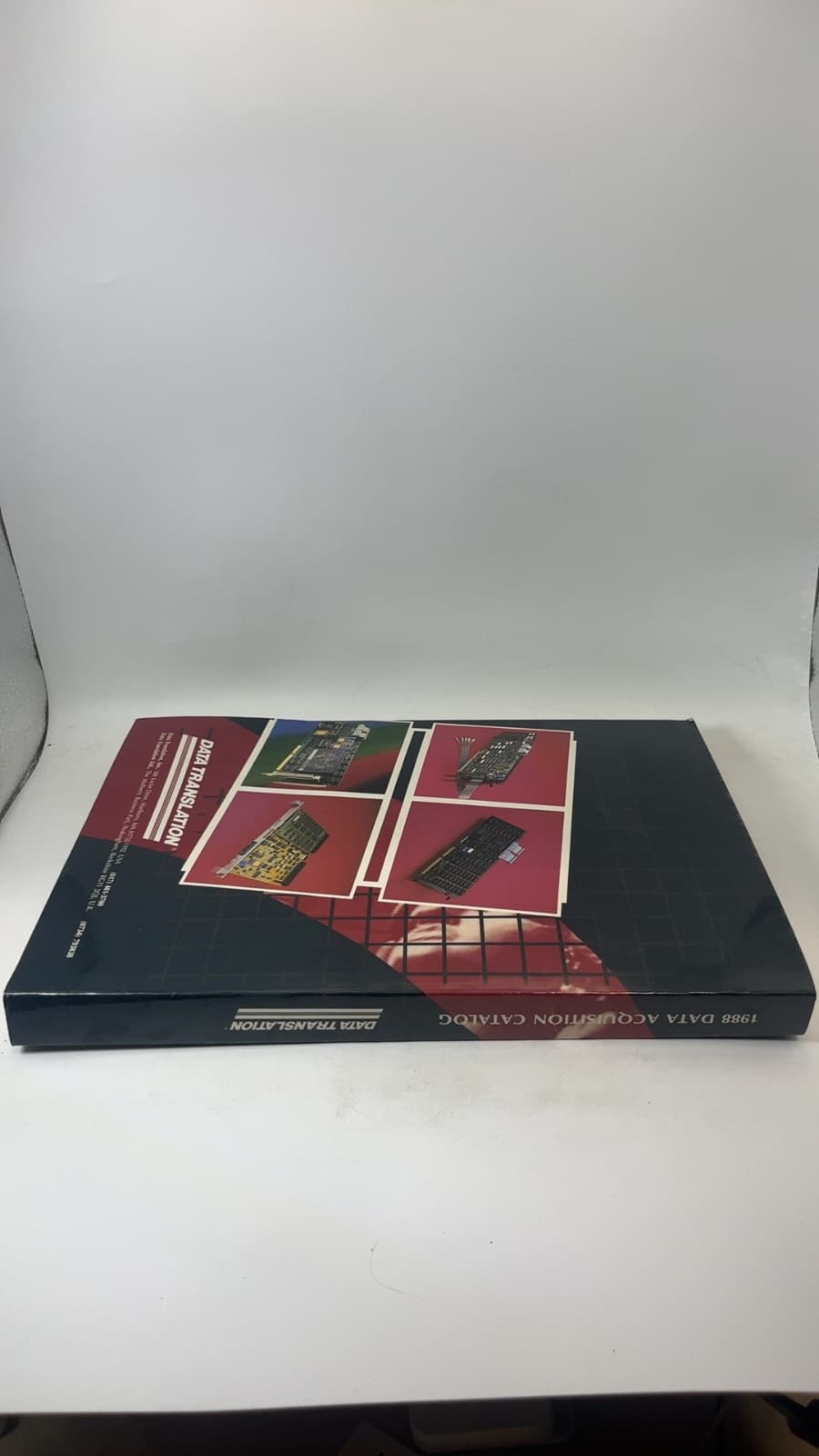 1988 Data Acquisition Catalog - quarter view showing binding condition