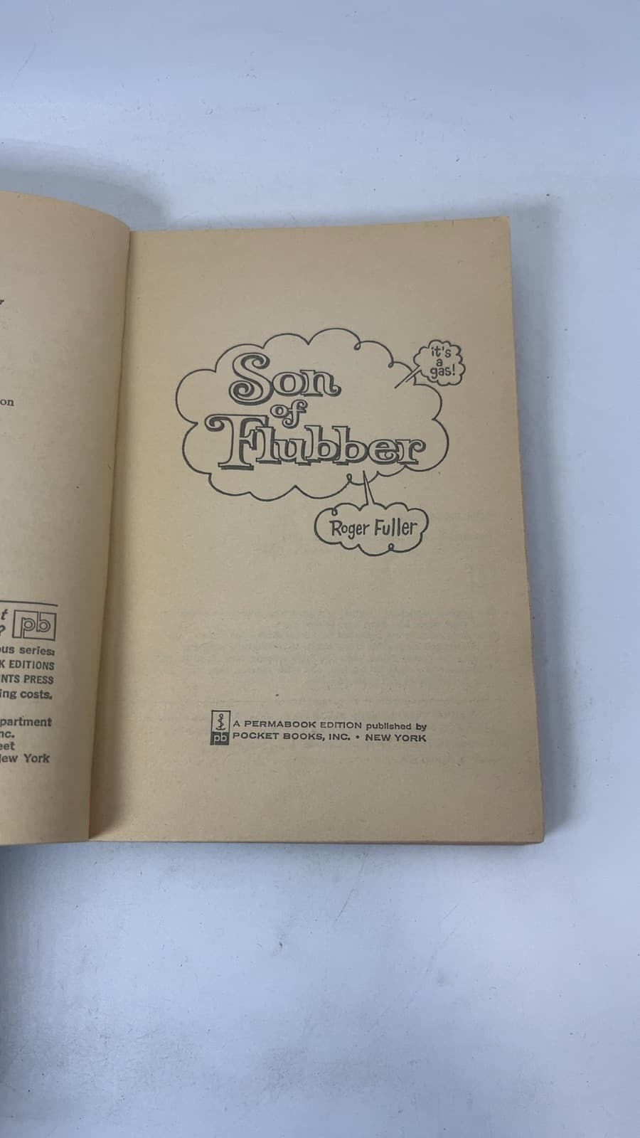 Son of Flubber by Roger Fuller - title page