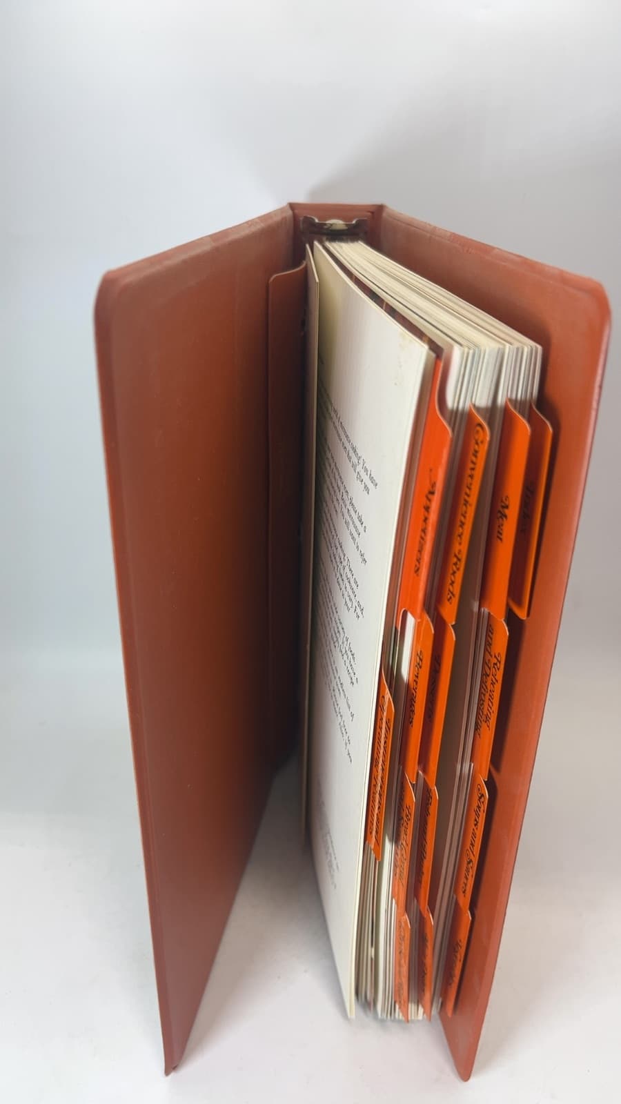 Adventures in Microwave Cooking - quarter view showing binding condition