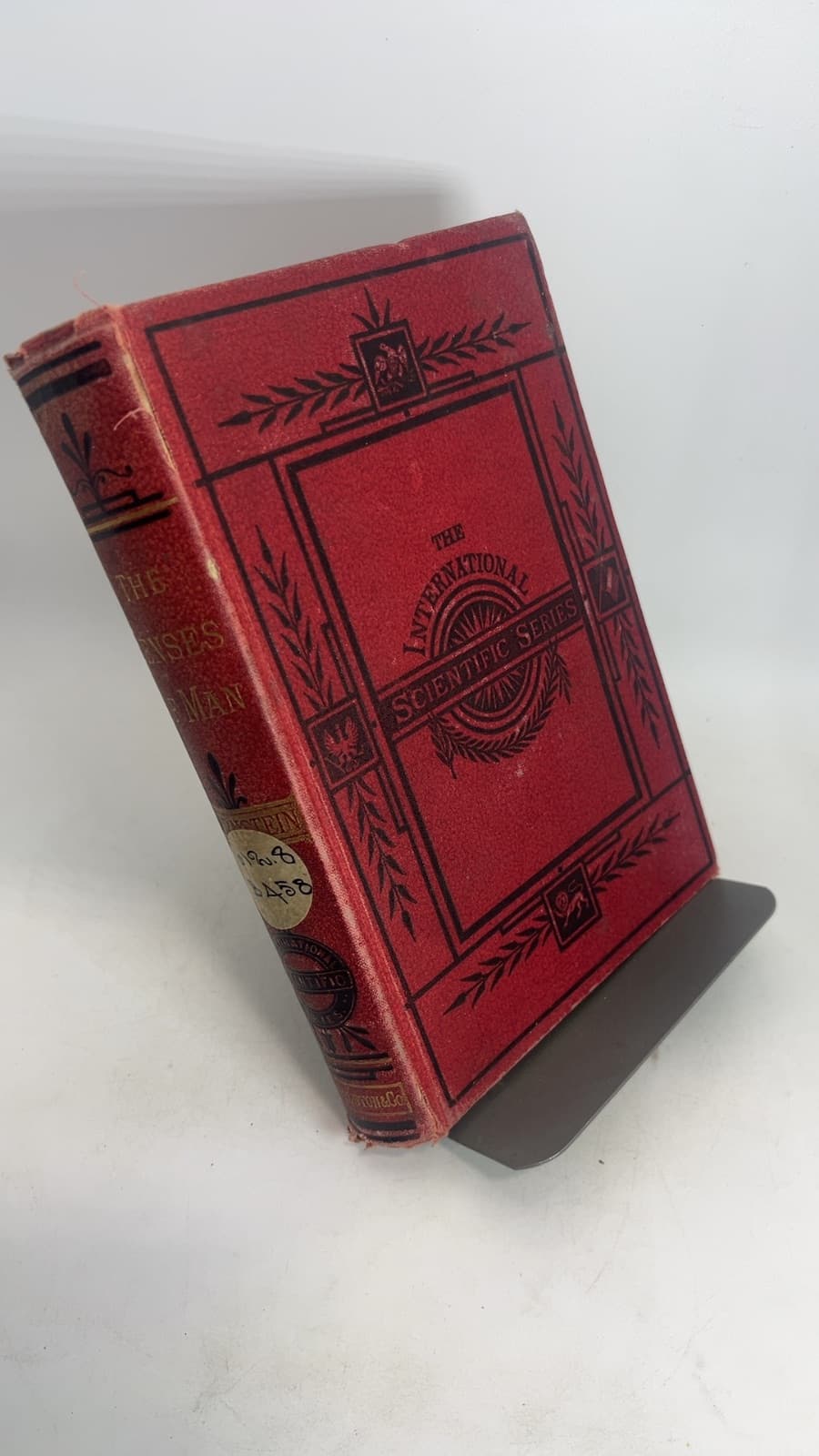 The Five Senses of Man by Julius Bernstein - front cover