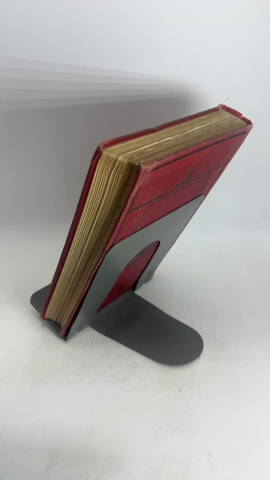 The Five Senses of Man by Julius Bernstein - quarter view showing binding condition
